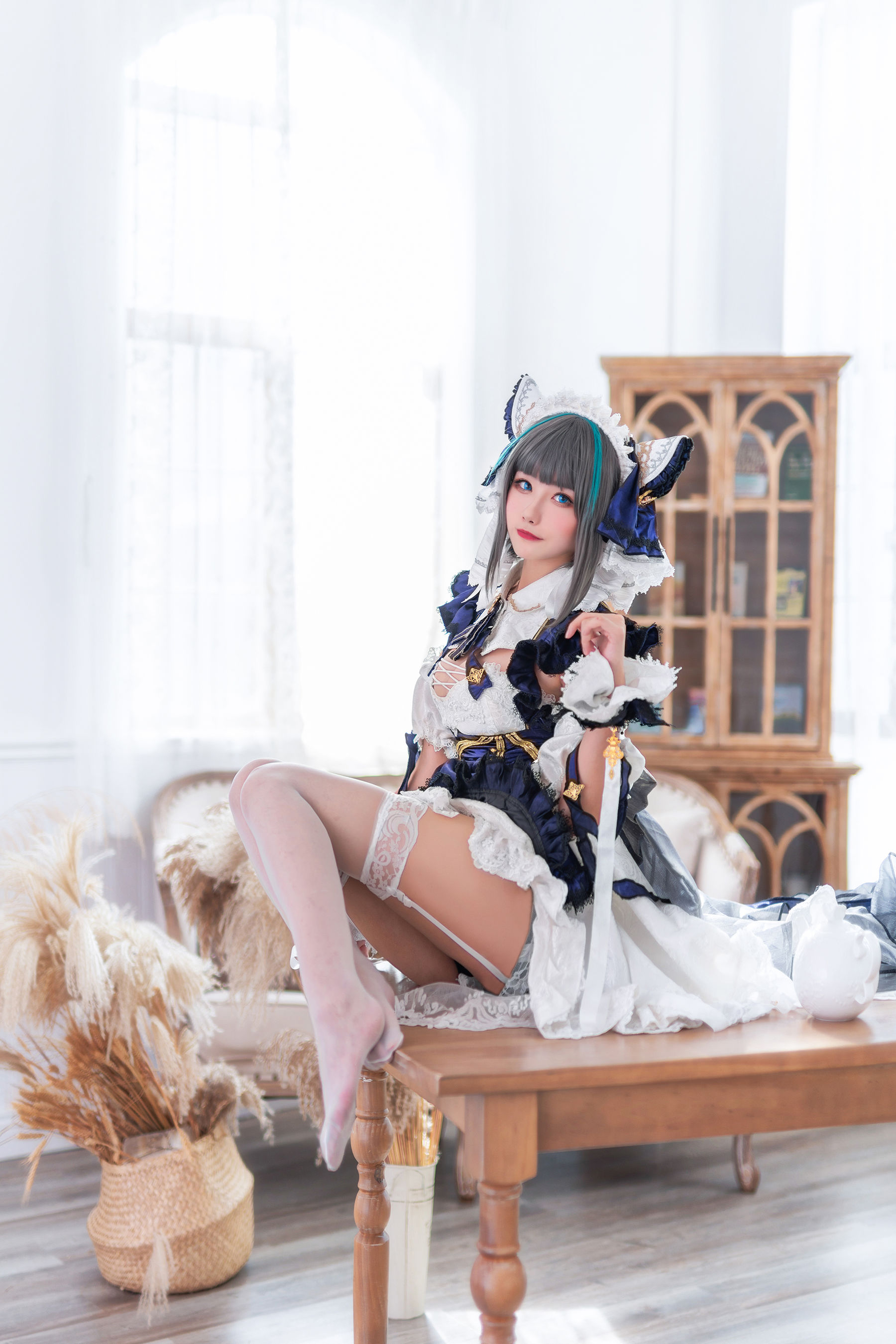 [网红COSER写真] 微博妹子Momoko葵葵 - 柴郡