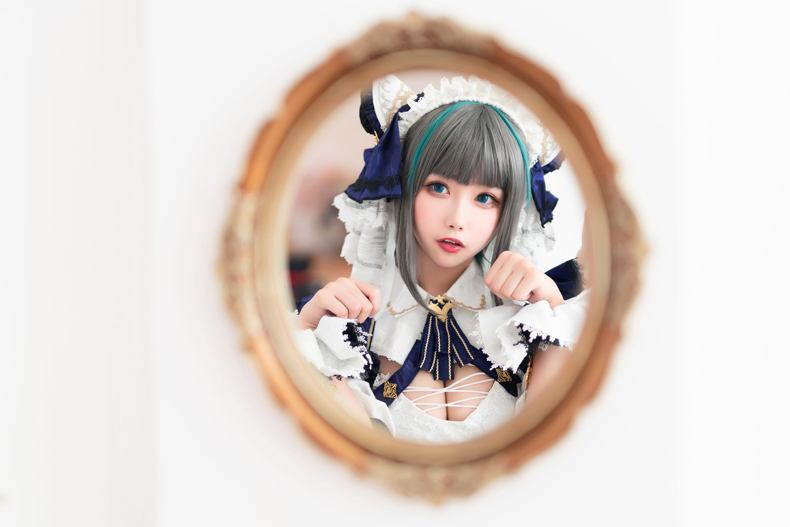 [网红COSER写真] 微博妹子Momoko葵葵 - 柴郡