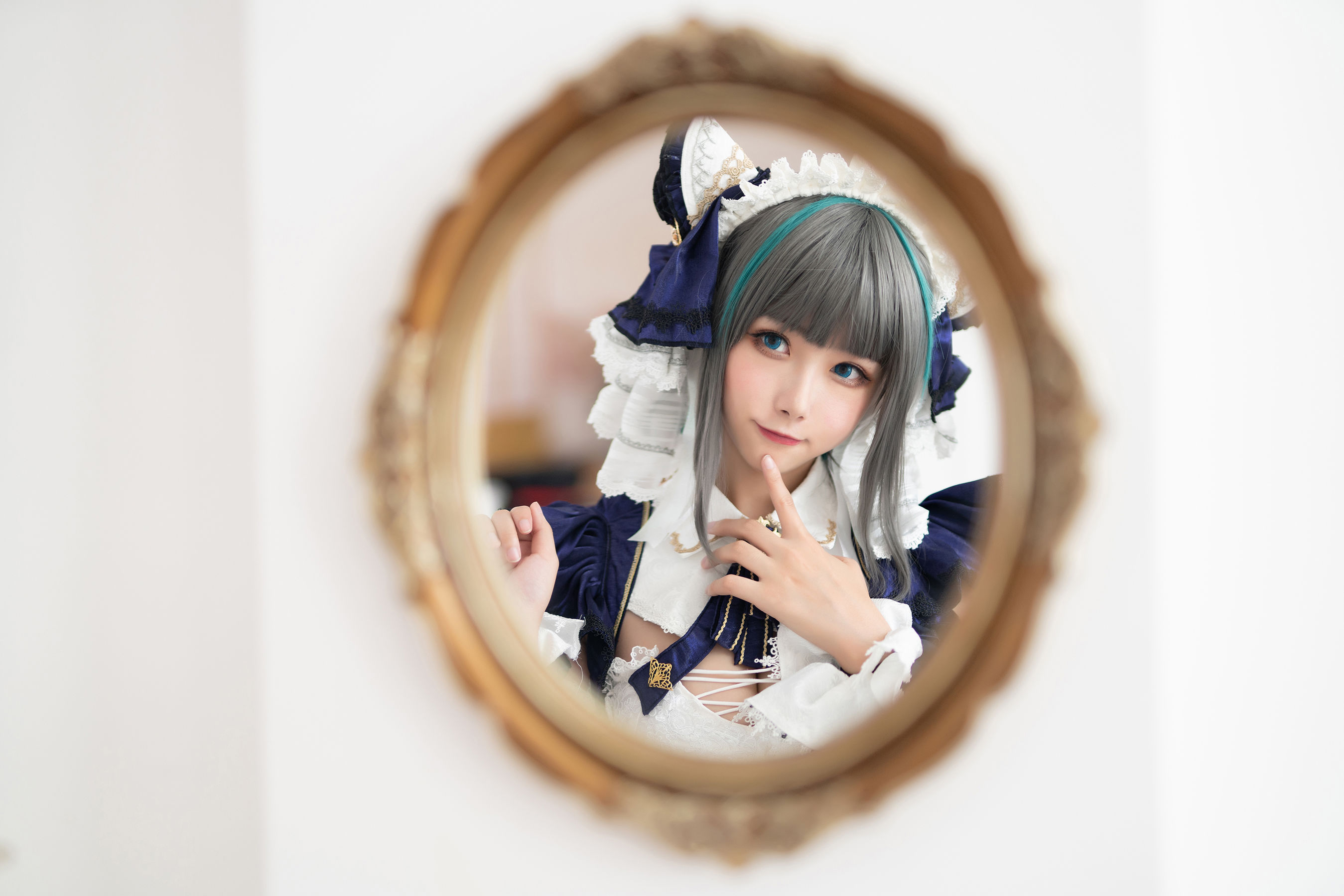 [网红COSER写真] 微博妹子Momoko葵葵 - 柴郡