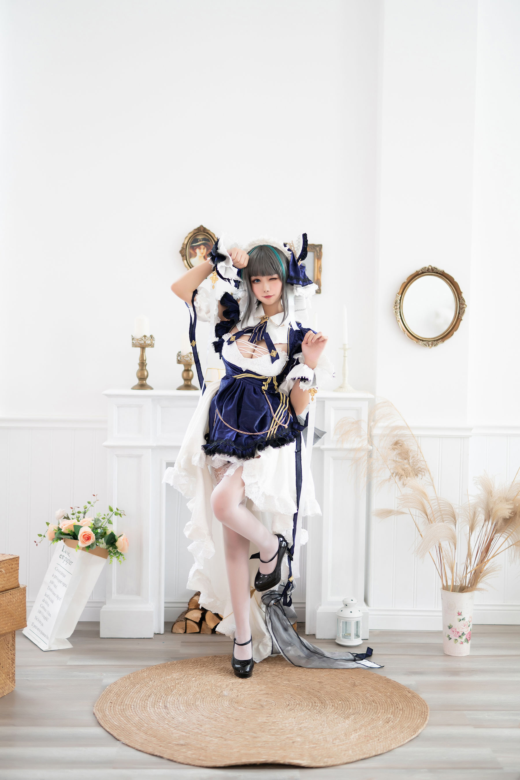 [网红COSER写真] 微博妹子Momoko葵葵 - 柴郡