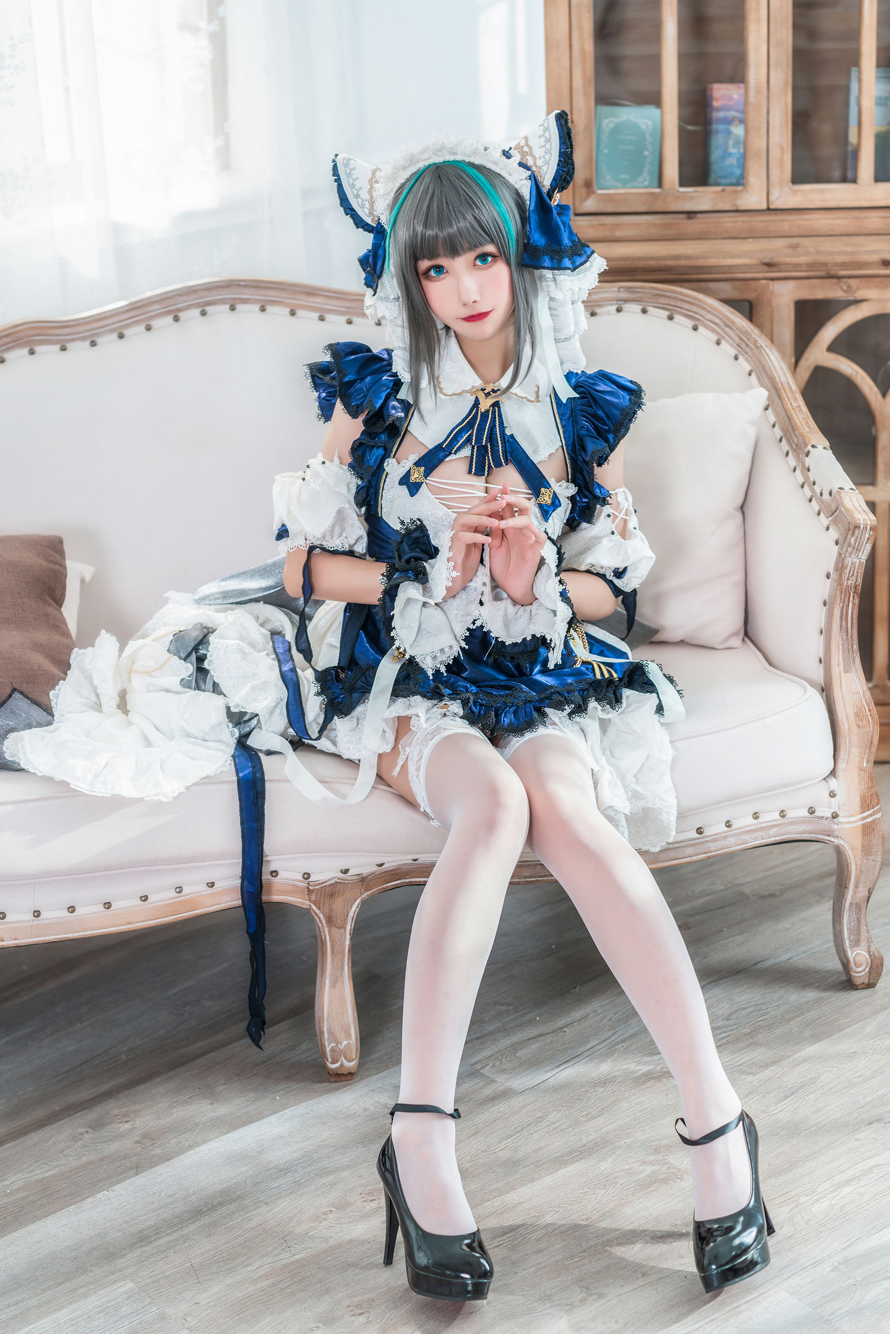 [网红COSER写真] 微博妹子Momoko葵葵 - 柴郡