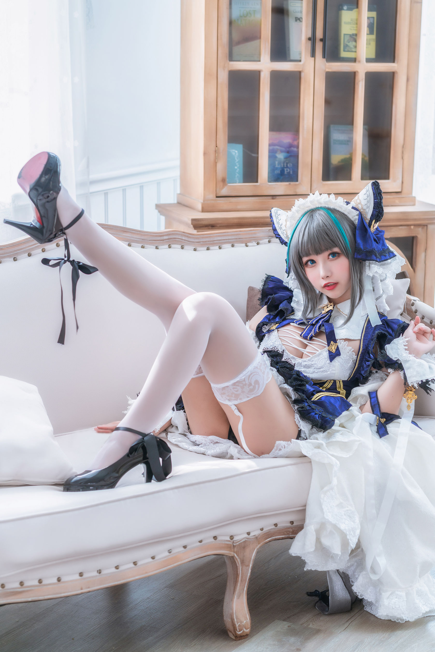 [网红COSER写真] 微博妹子Momoko葵葵 - 柴郡