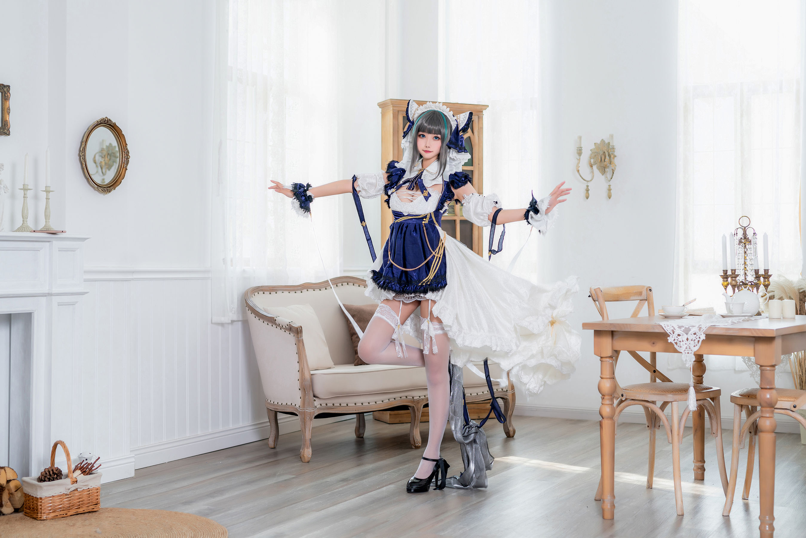 [网红COSER写真] 微博妹子Momoko葵葵 - 柴郡