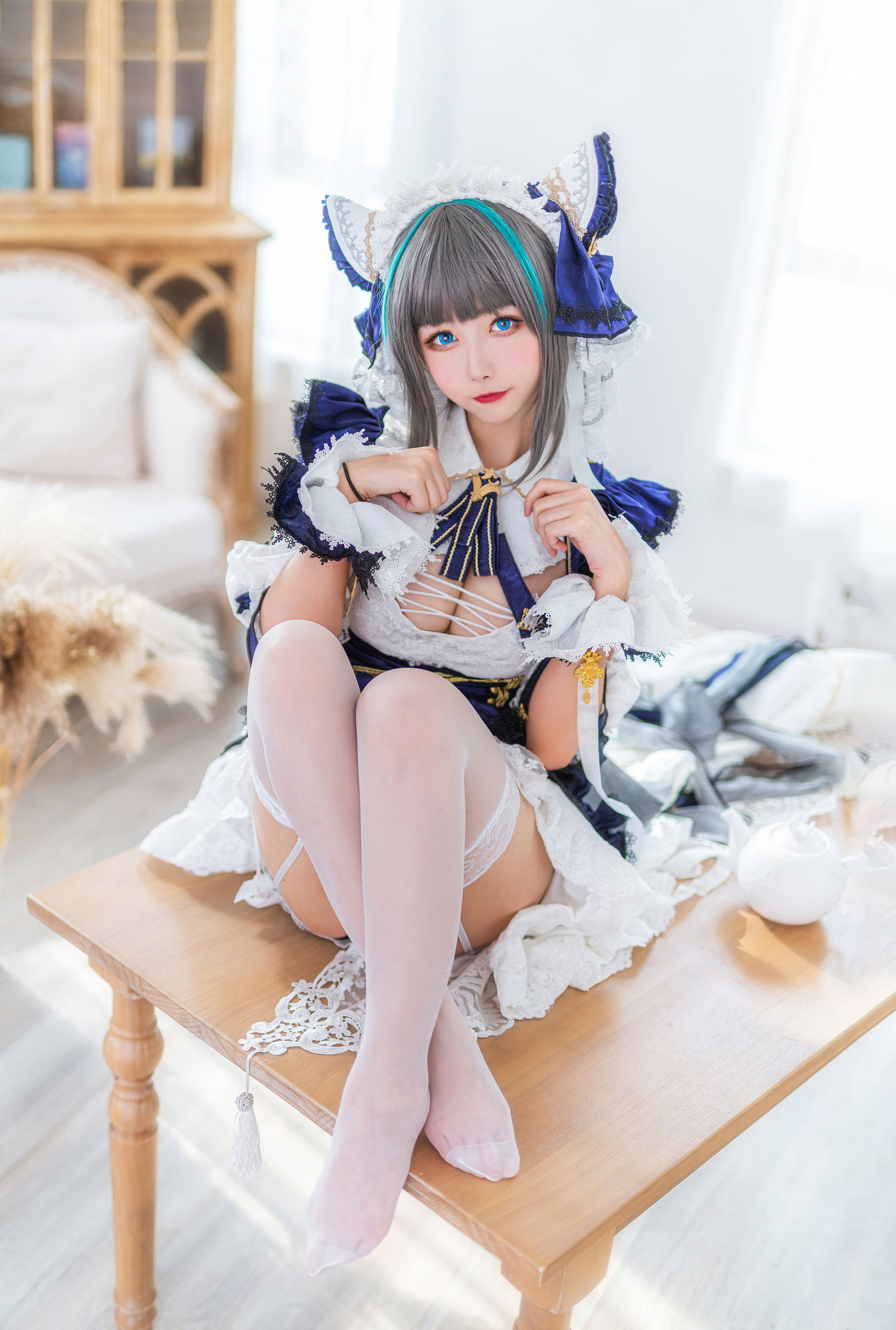 [网红COSER写真] 微博妹子Momoko葵葵 - 柴郡