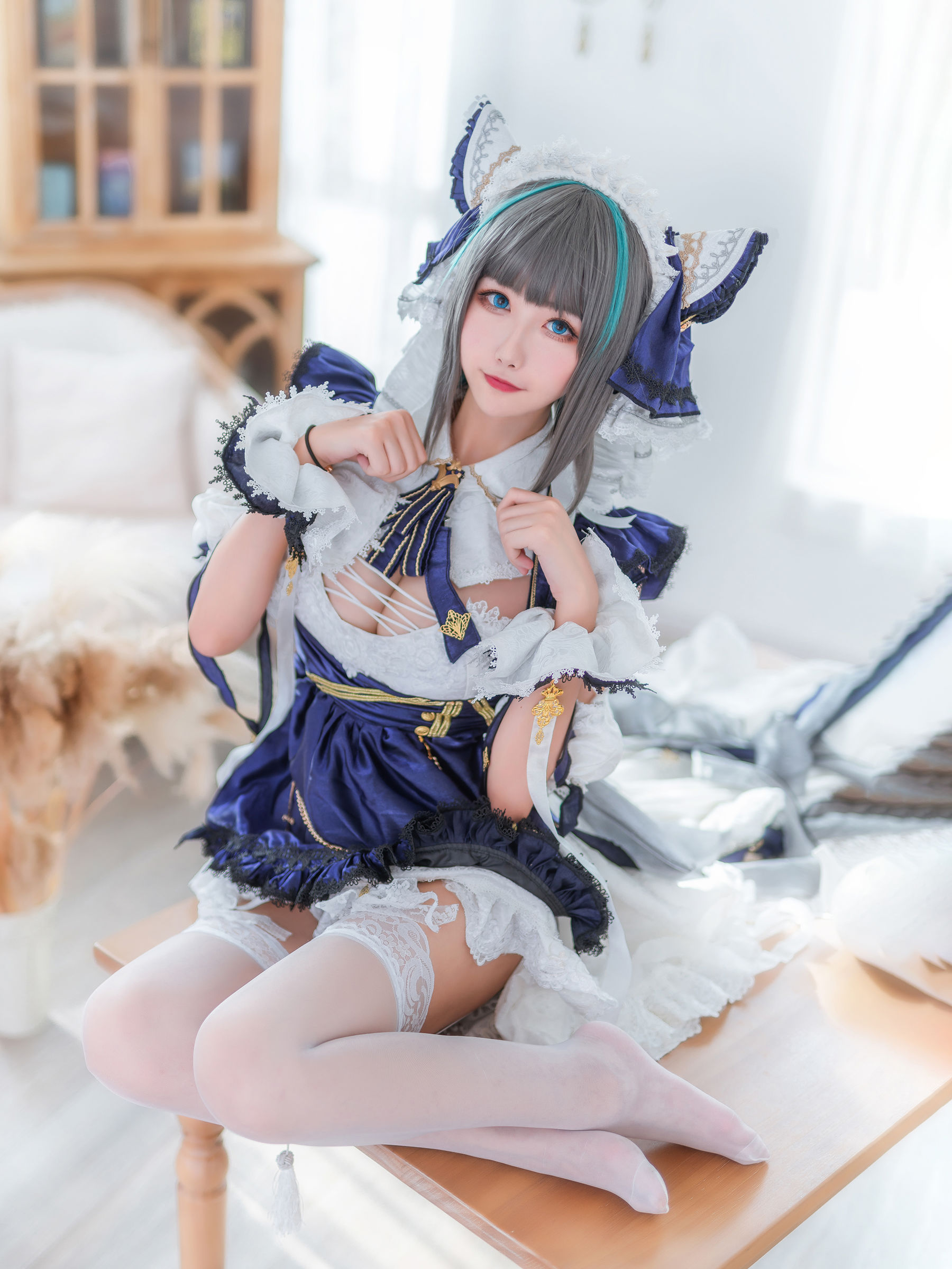 [网红COSER写真] 微博妹子Momoko葵葵 - 柴郡