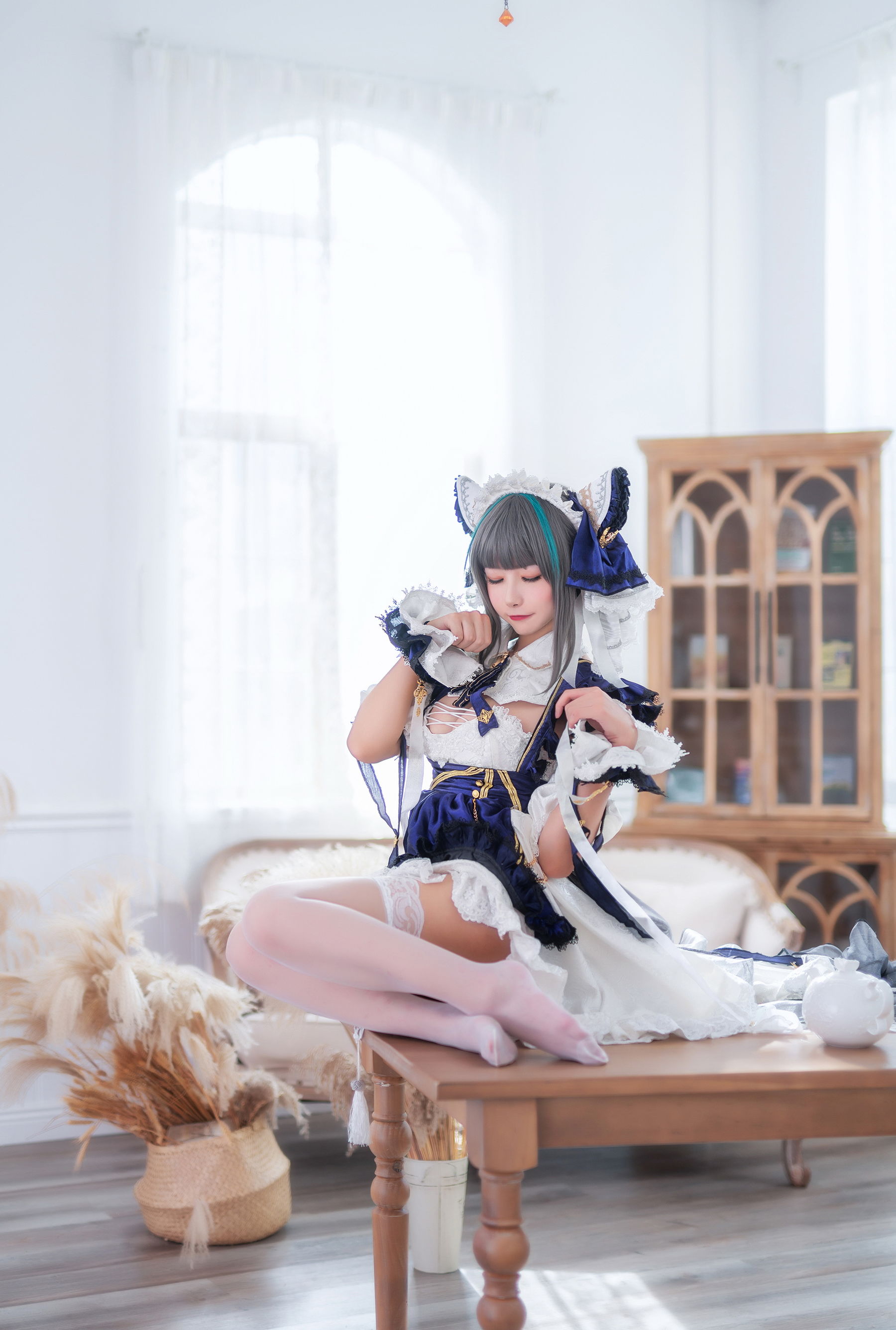 [网红COSER写真] 微博妹子Momoko葵葵 - 柴郡