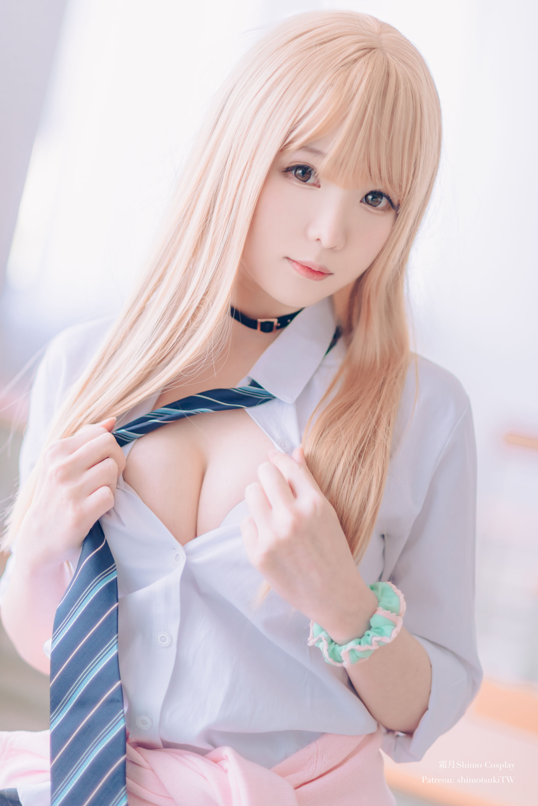[网红COSER写真] 微博妹纸霜月shimo - 金发制服
