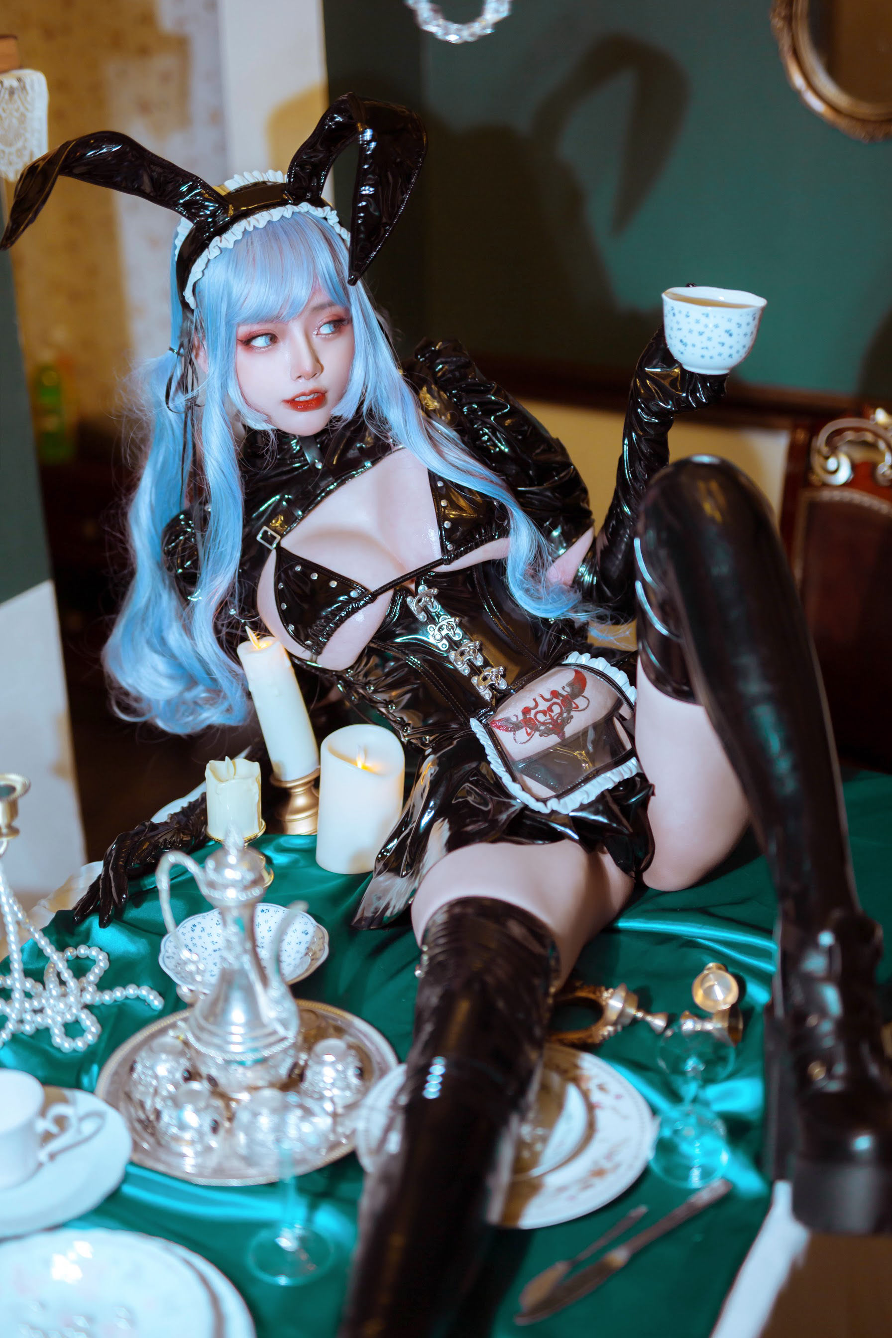 [网红COSER写真] 日本性感萝莉Byoru - Bunny Maid