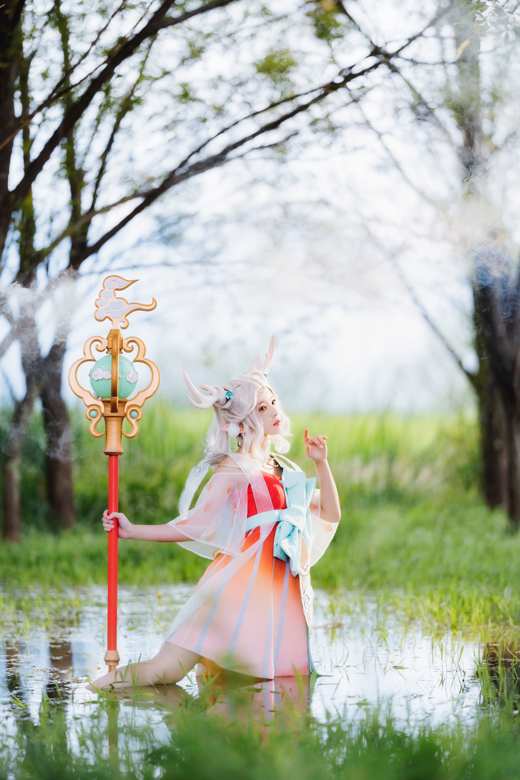 [网红COSER写真] 桜桃喵 - 小鹿