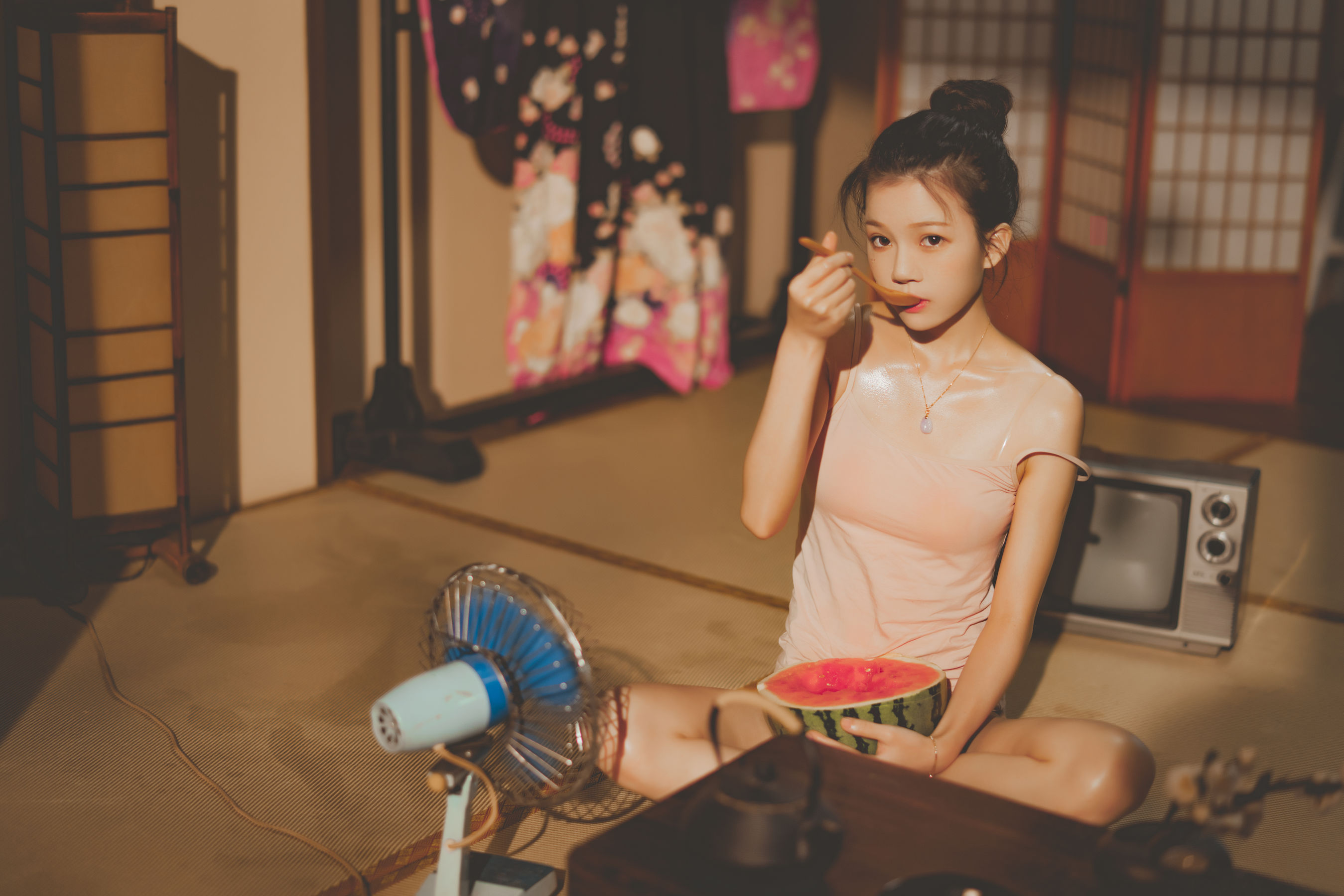 [网红COSER写真] 桜桃喵 - 炙夏01