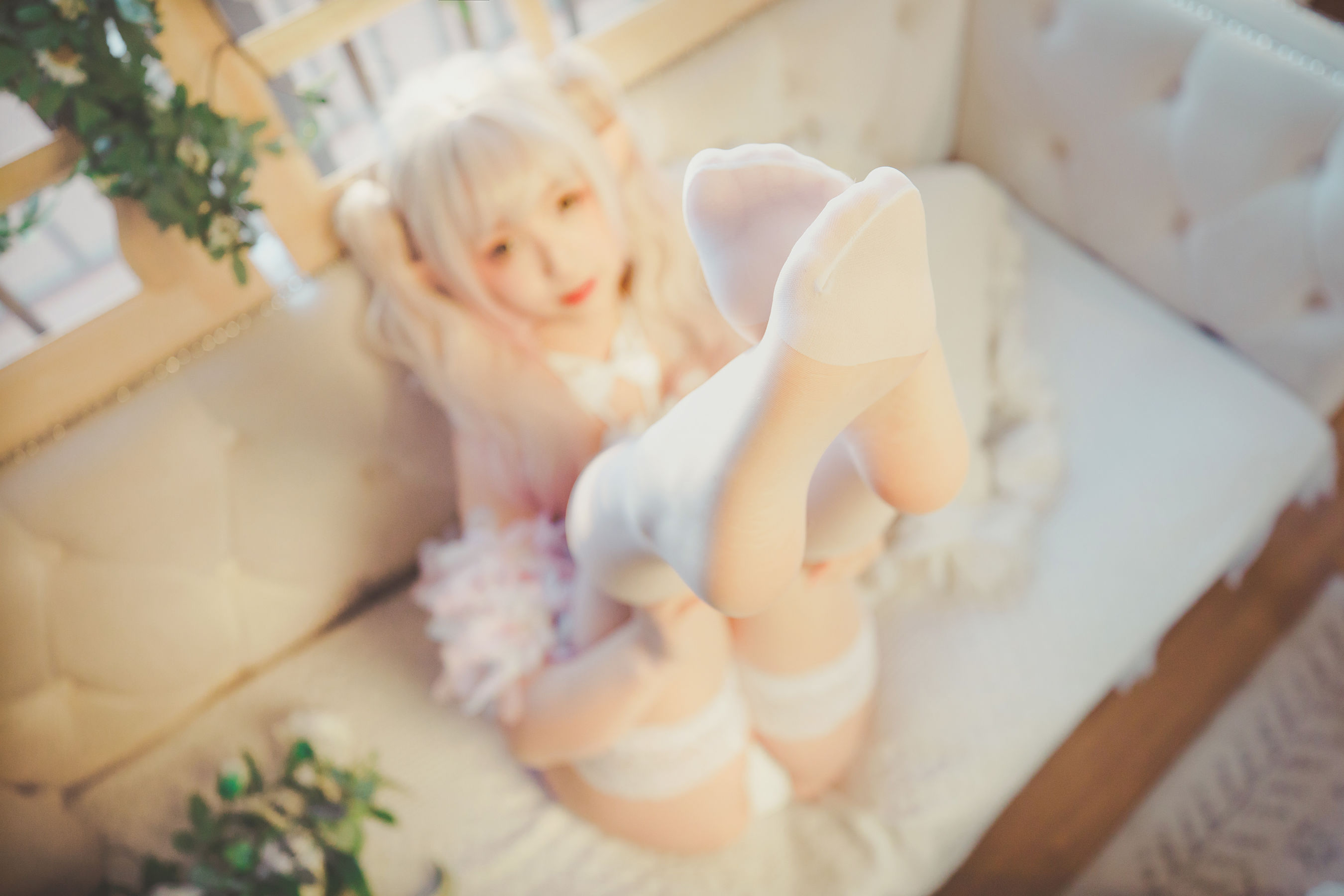 [网红COSER写真] 萝莉神楽板真冬 之柔らかい永遠