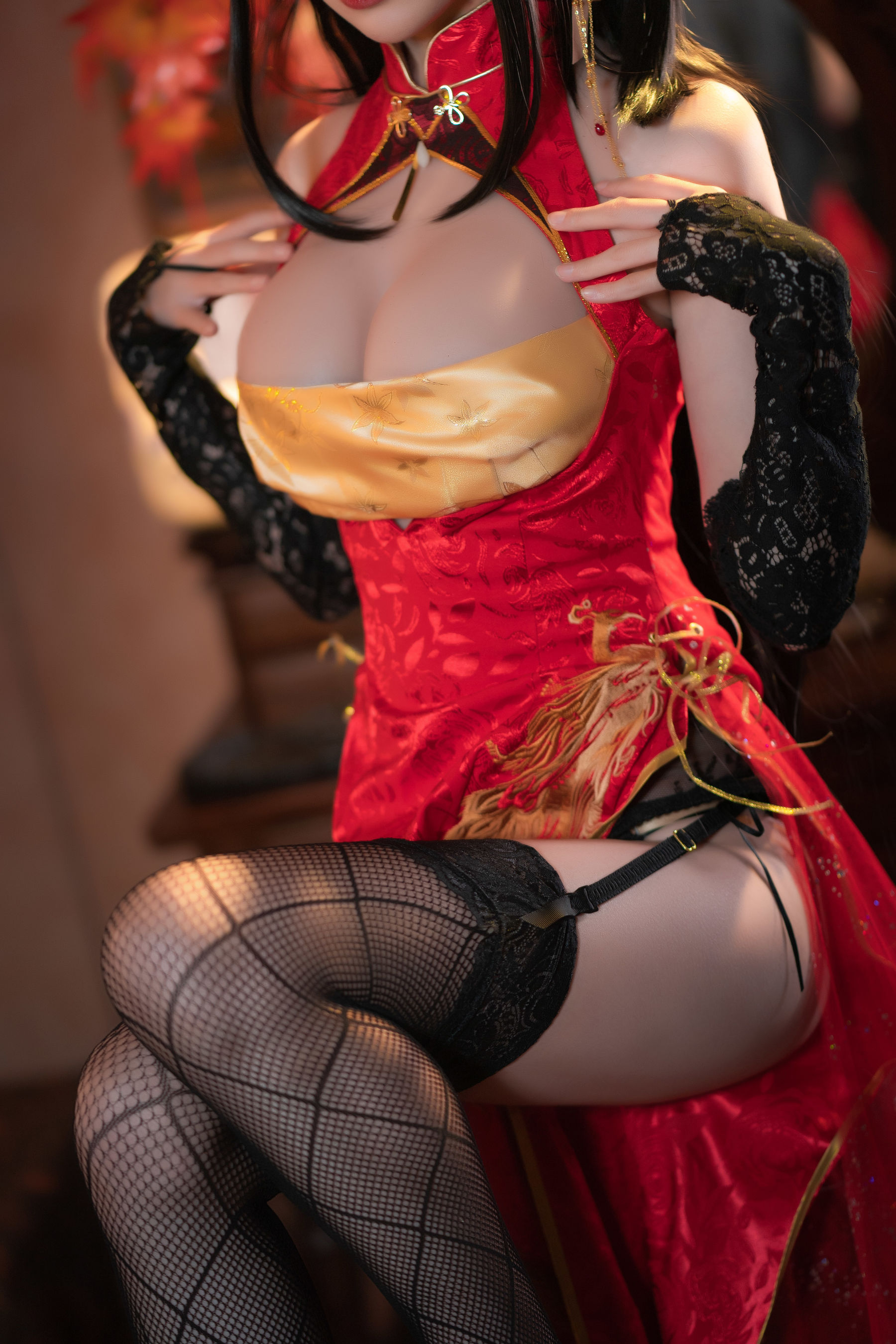 [网红COSER写真] 西园寺南歌写真 - 大凤 旗袍