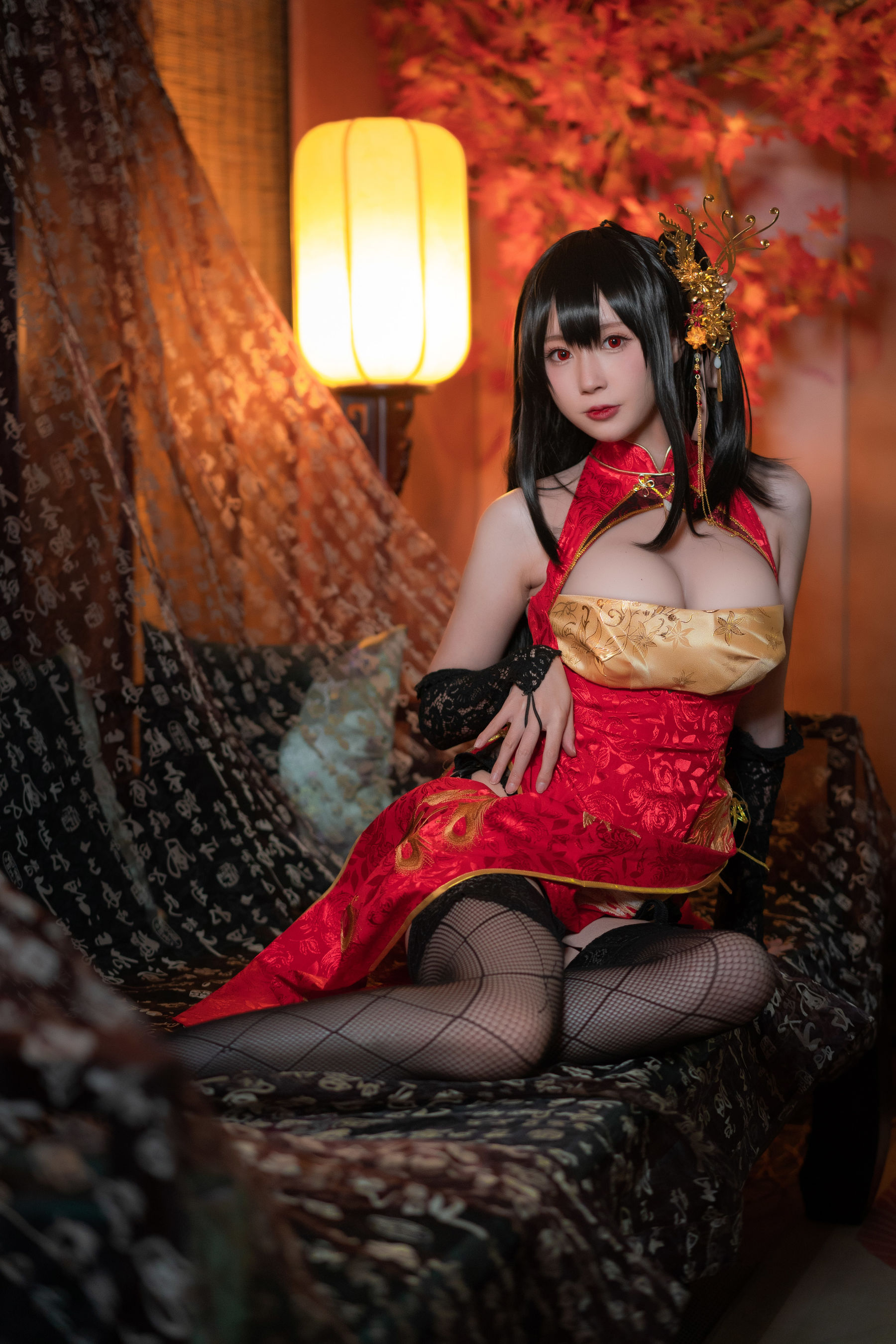 [网红COSER写真] 西园寺南歌写真 - 大凤 旗袍