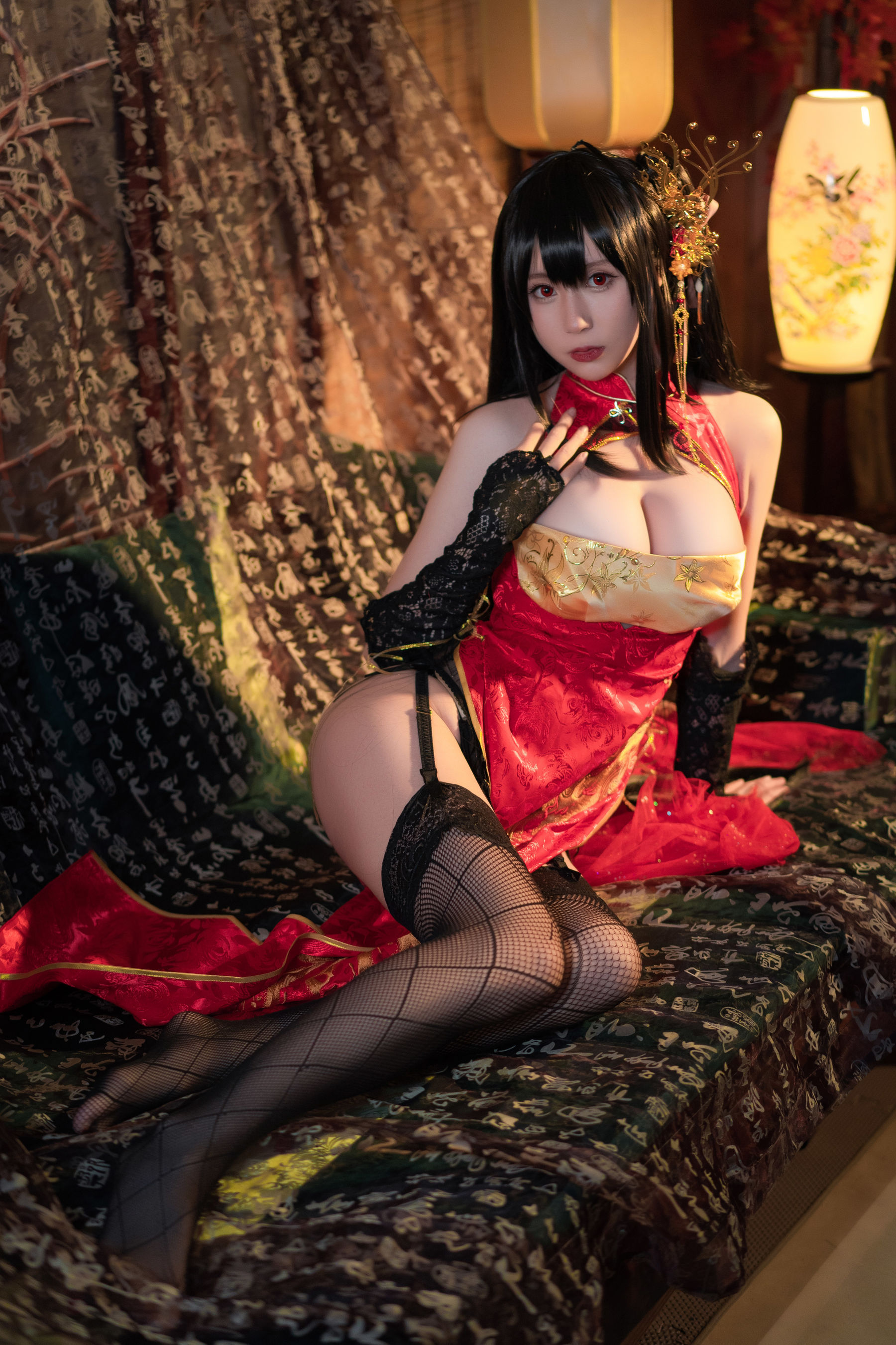 [网红COSER写真] 西园寺南歌写真 - 大凤 旗袍