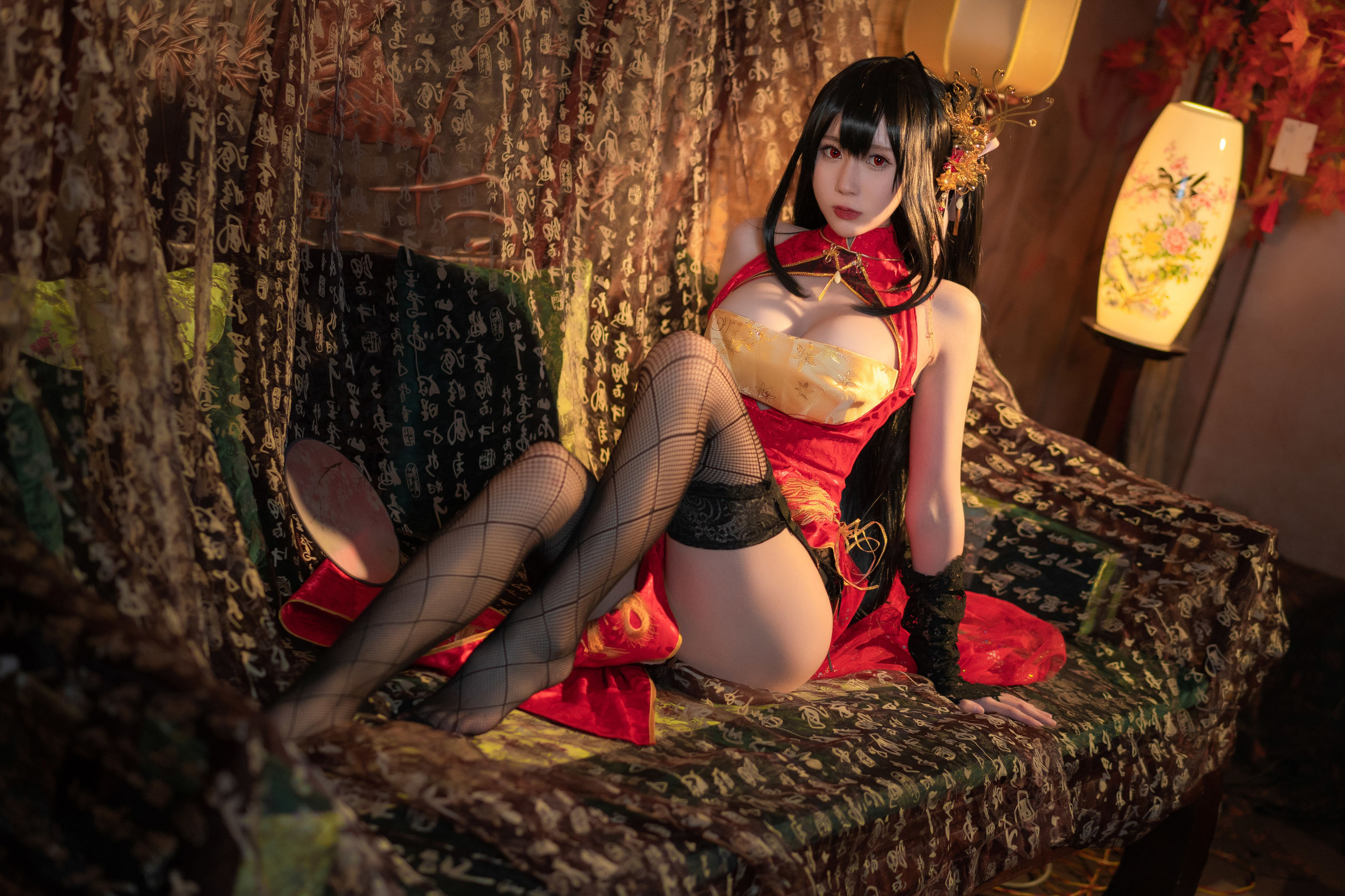 [网红COSER写真] 西园寺南歌写真 - 大凤 旗袍