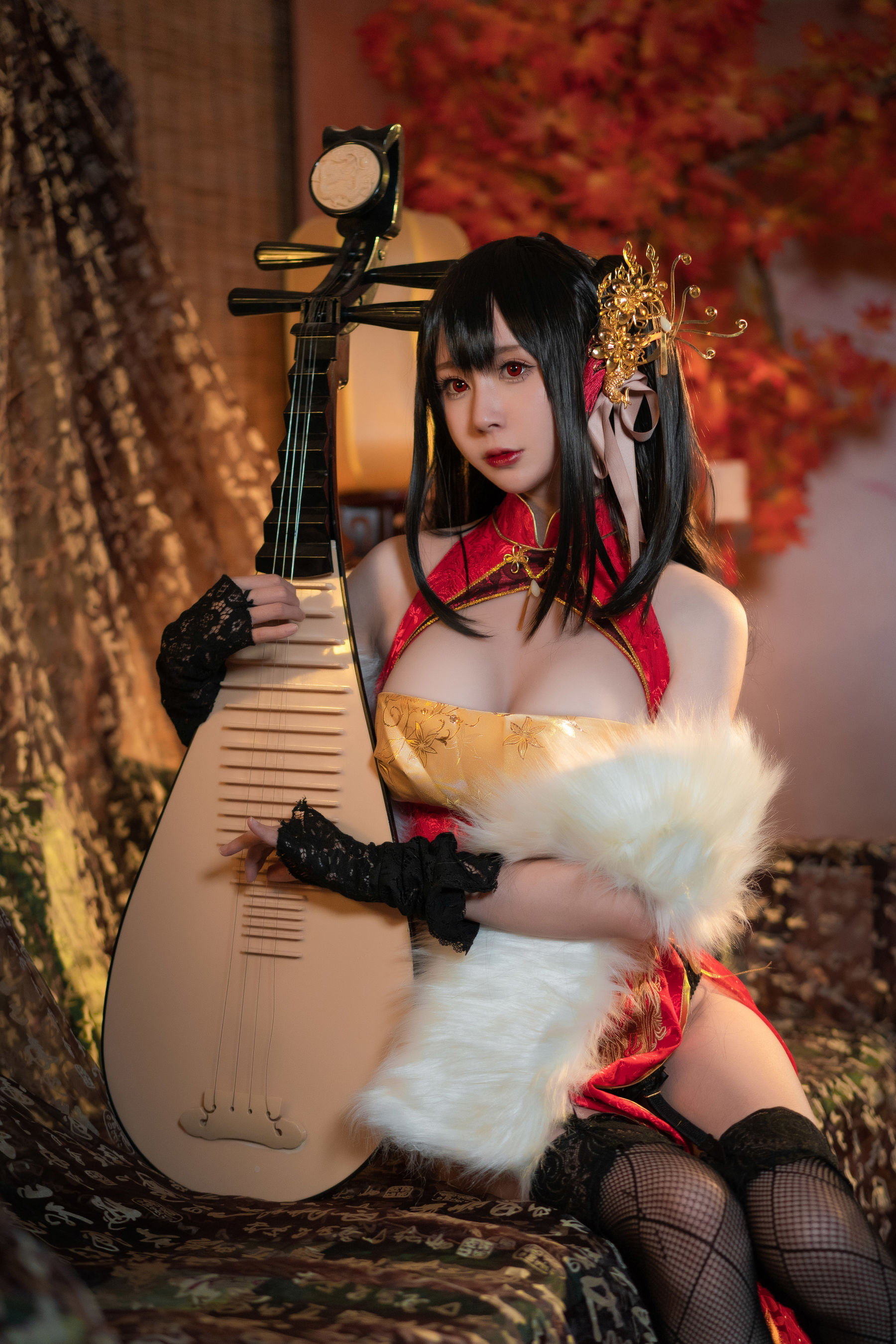 [网红COSER写真] 西园寺南歌写真 - 大凤 旗袍