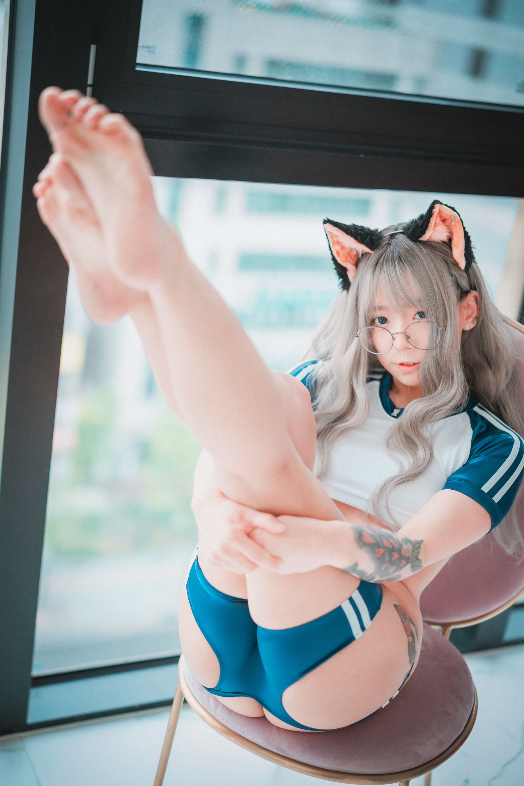[DJAWA]  Maruemon - Caution Girl × Athletic Girl