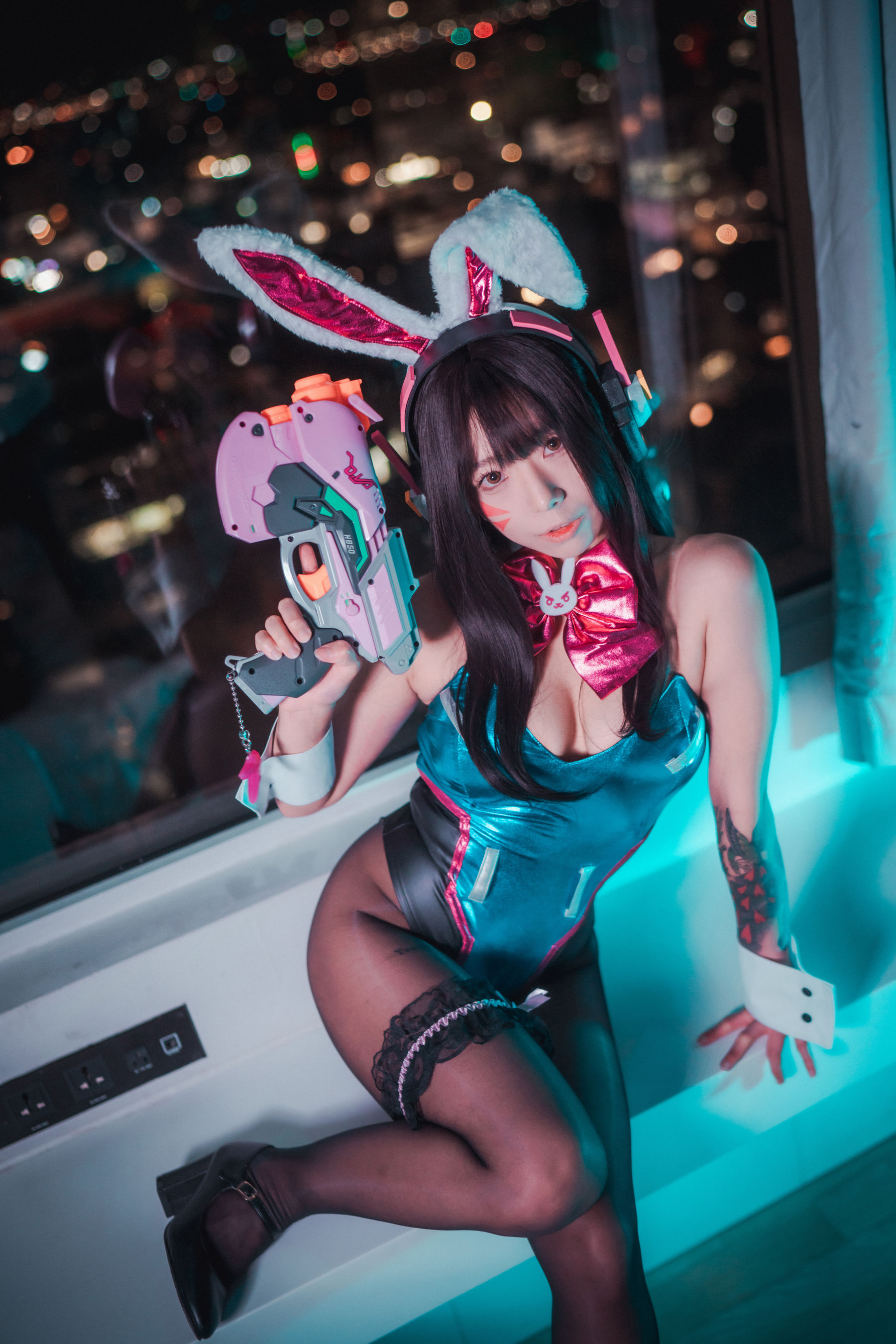 [DJAWA]  Maruemon - D.VA Bunny Hop!