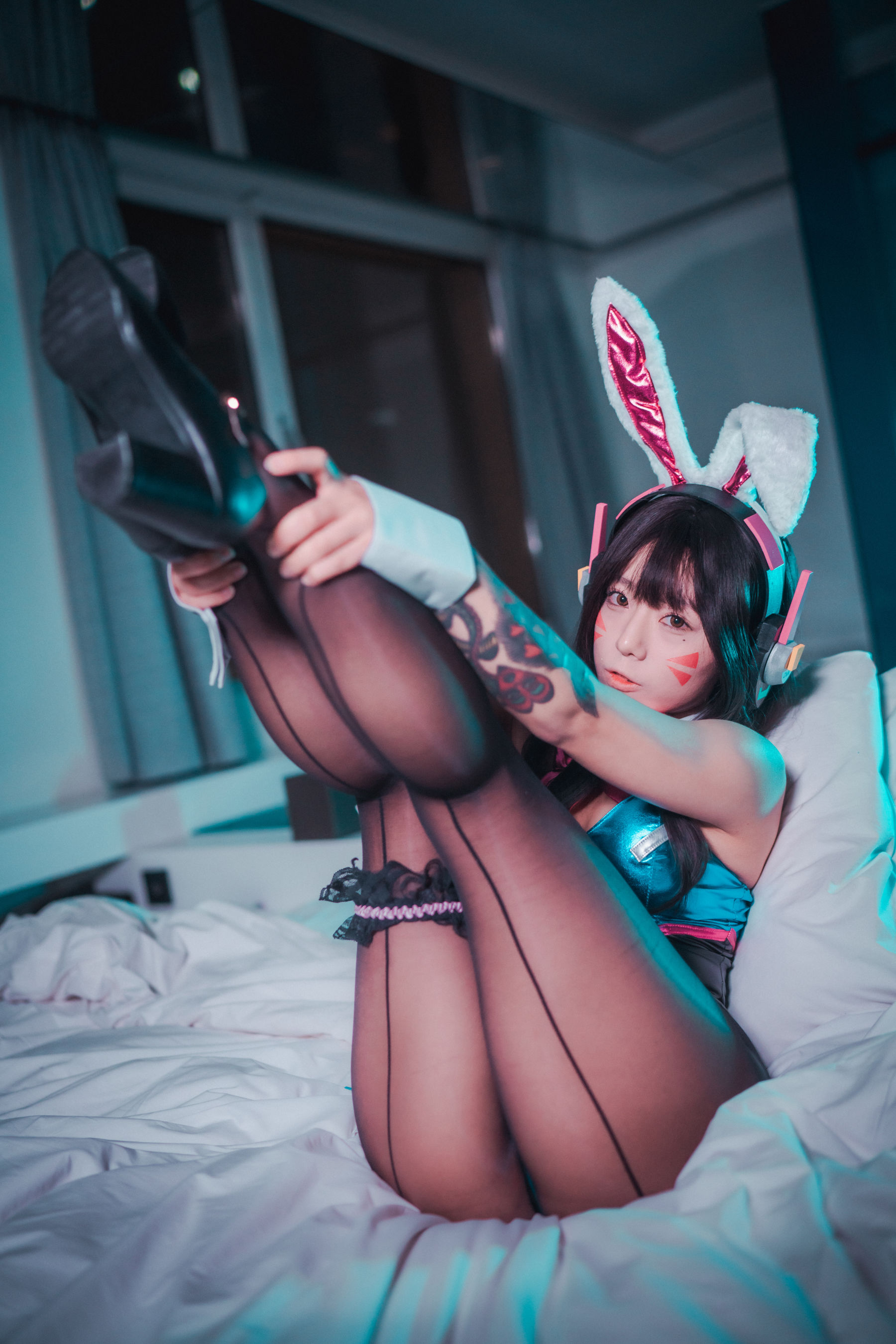 [DJAWA]  Maruemon - D.VA Bunny Hop!