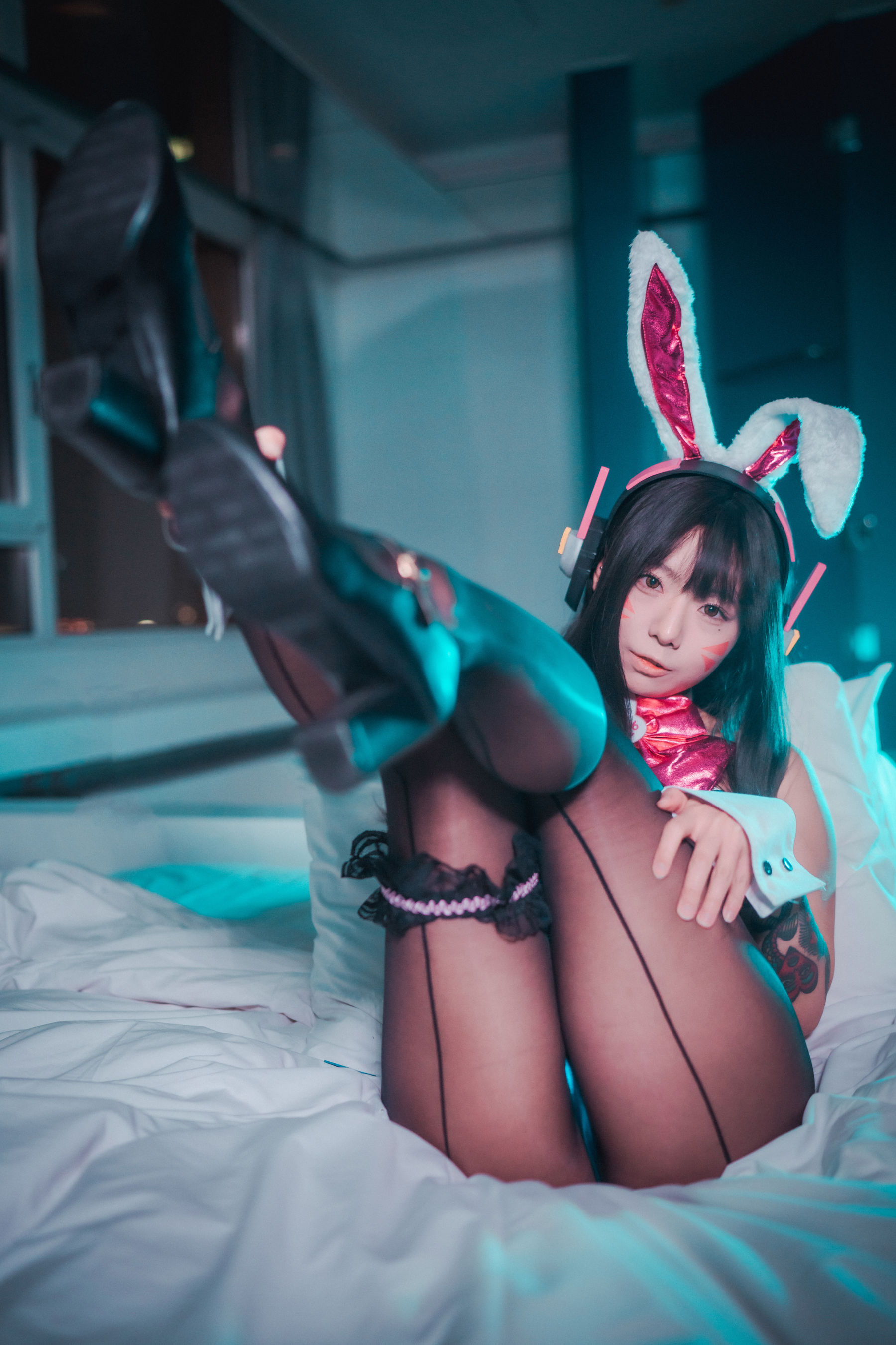 [DJAWA]  Maruemon - D.VA Bunny Hop!