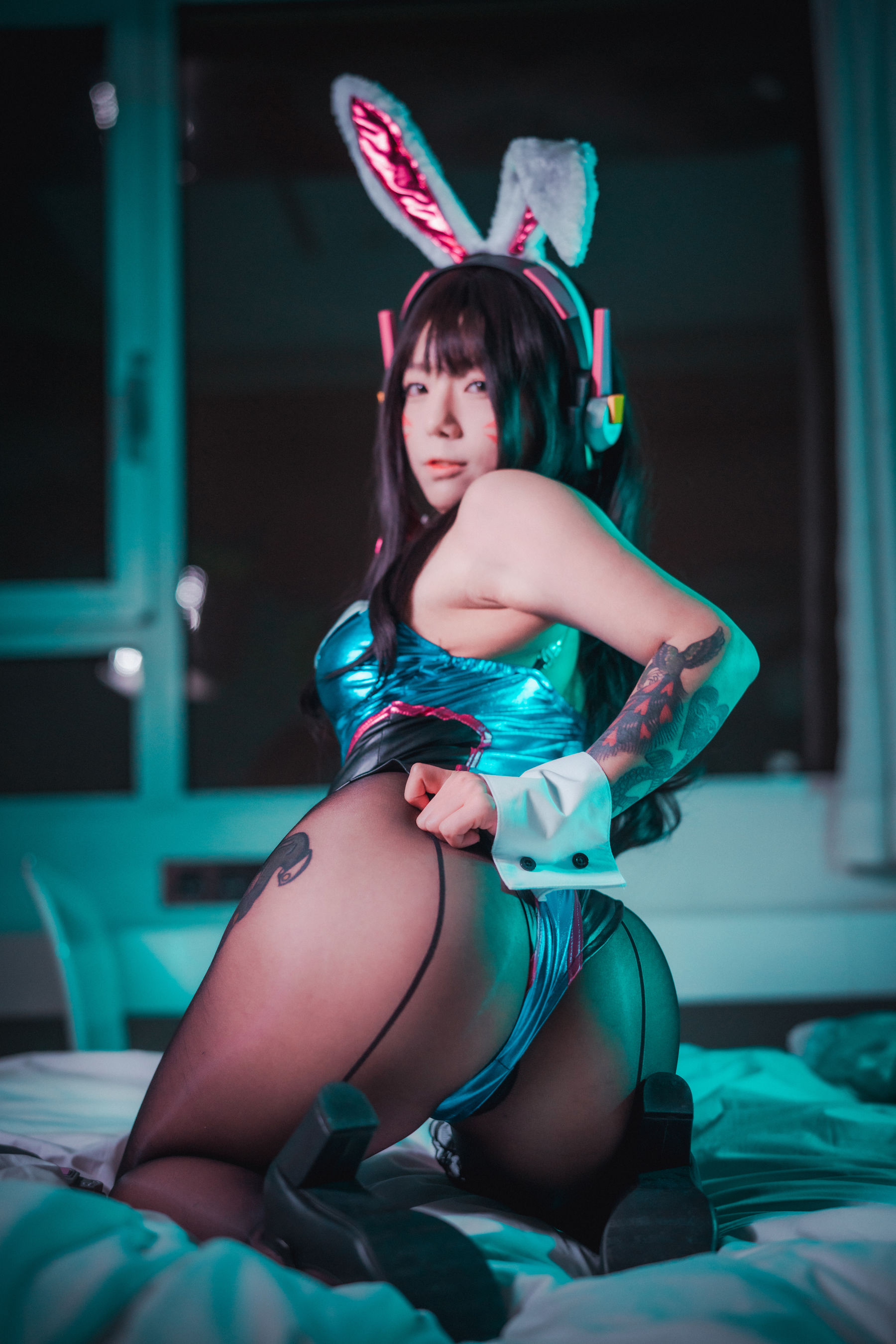 [DJAWA]  Maruemon - D.VA Bunny Hop!