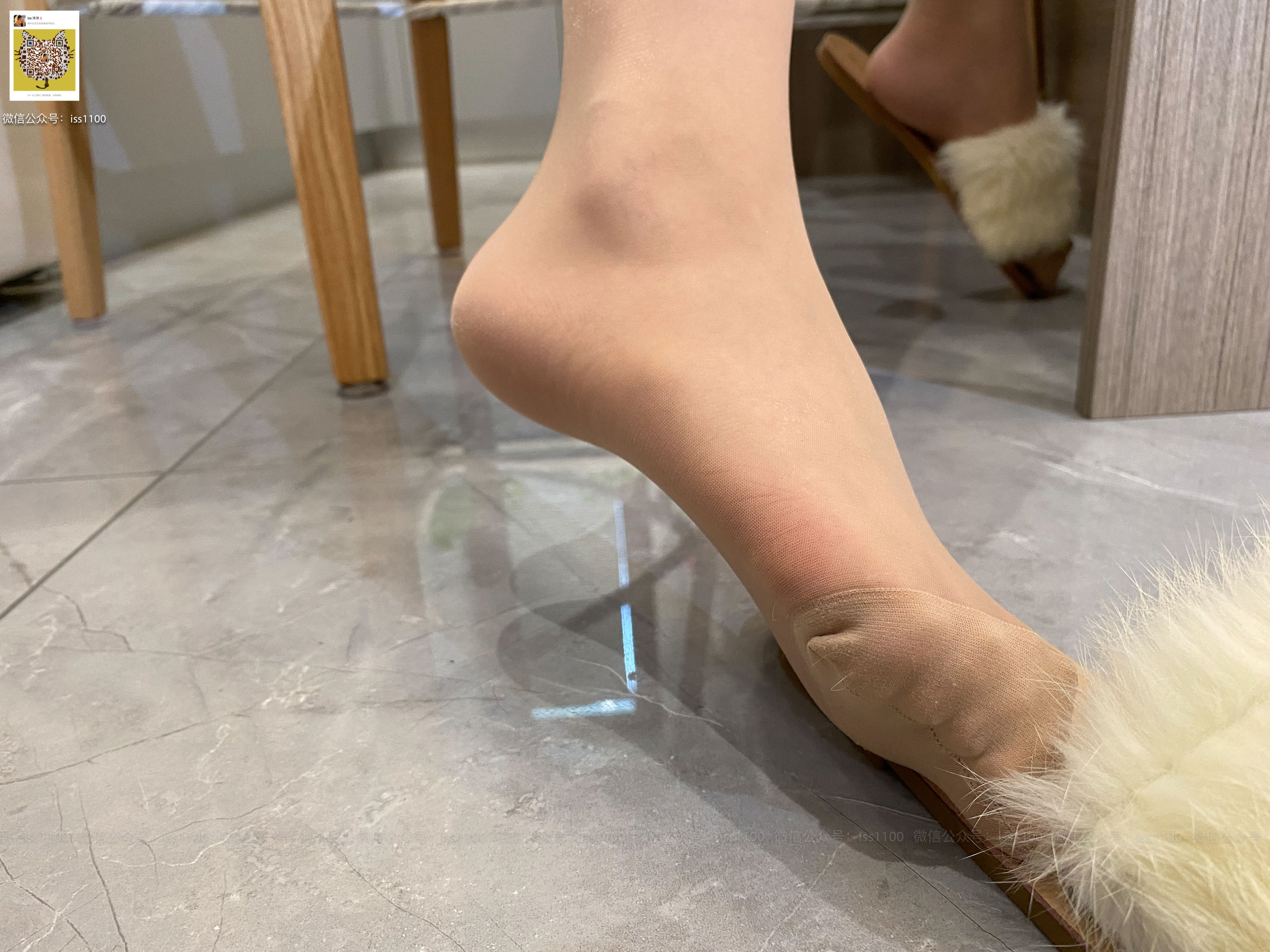 [ISS系列]  美晗 厨娘肉色连裤袜
