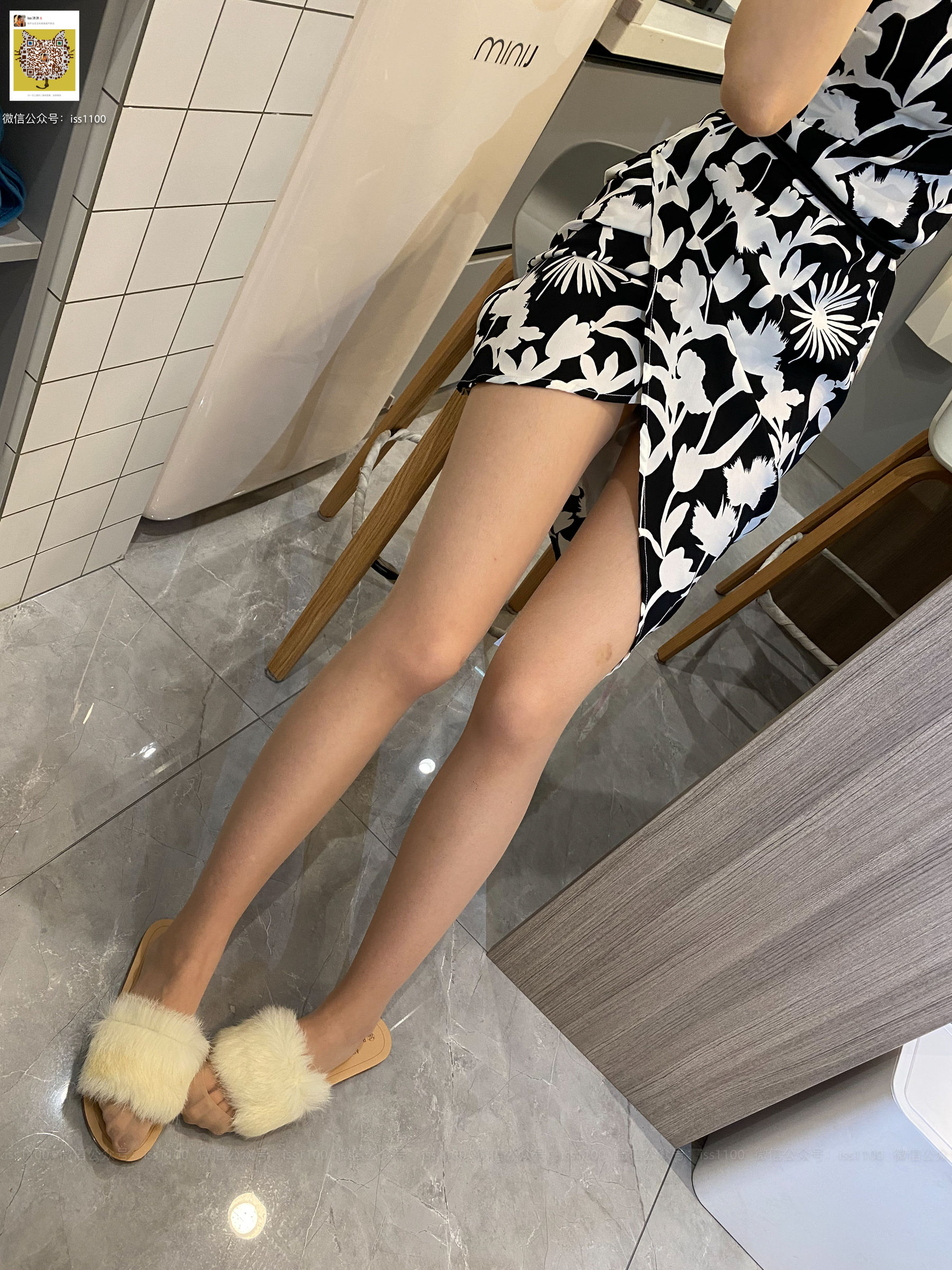 [ISS系列]  美晗 厨娘肉色连裤袜