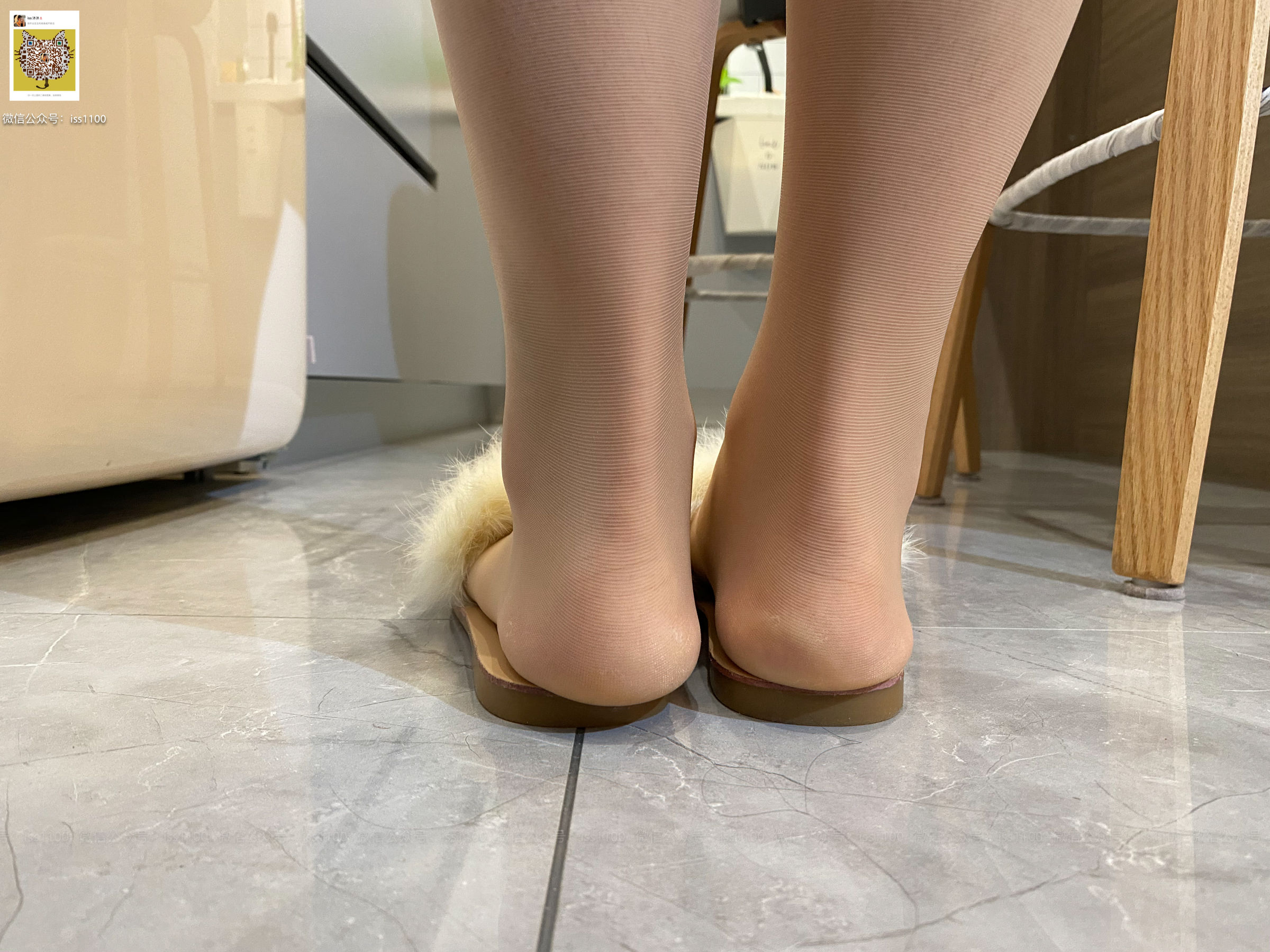 [ISS系列]  美晗 厨娘肉色连裤袜