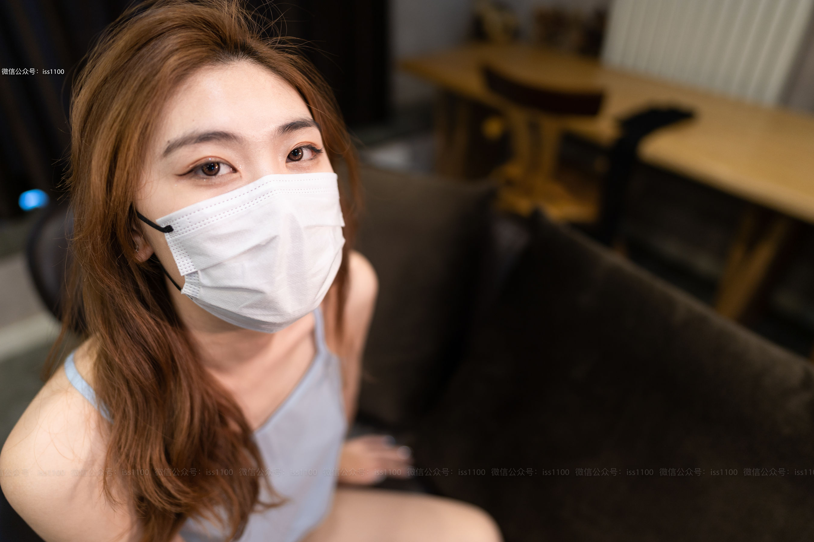 [ISS系列]  诗薇 蓝色吊带