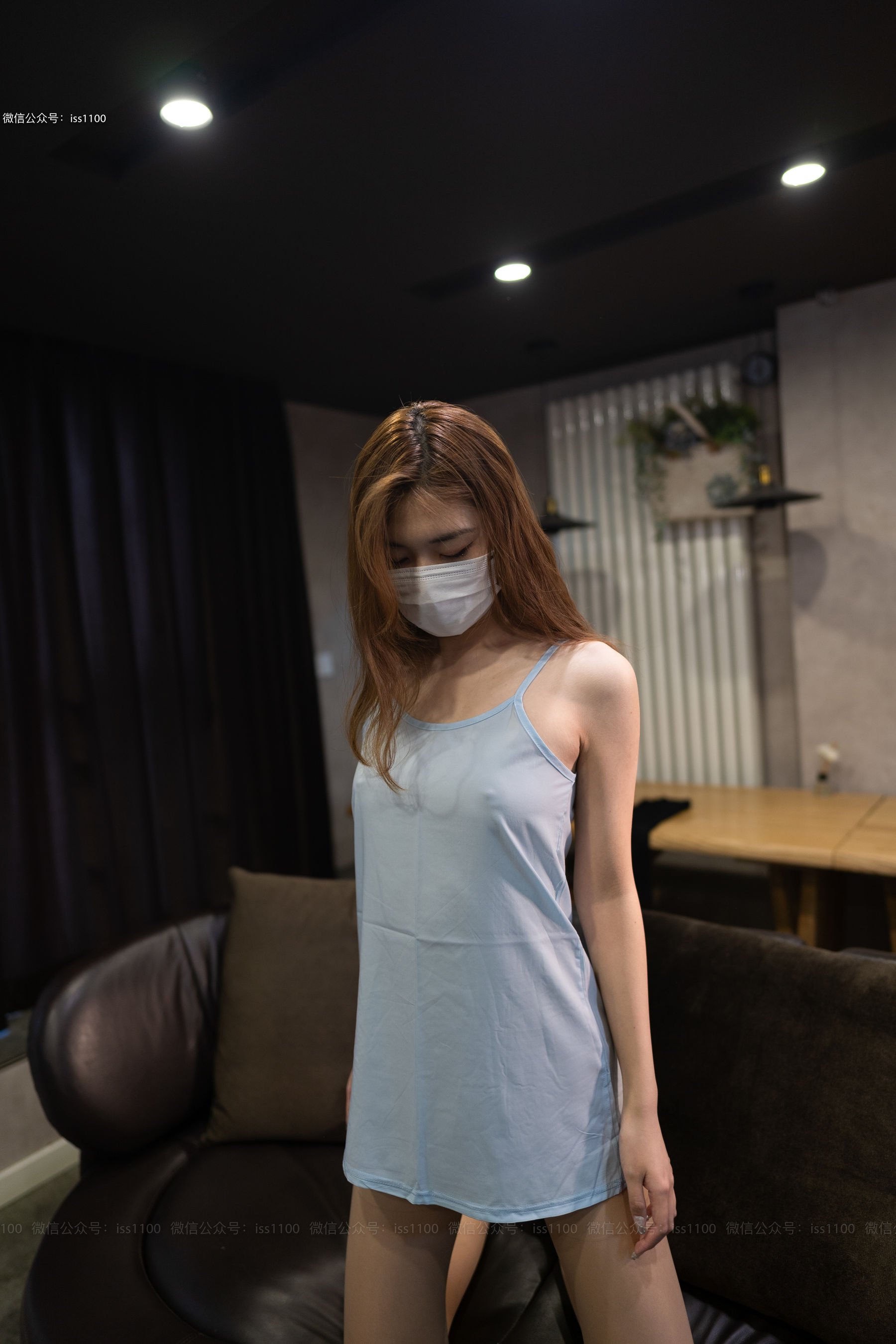 [ISS系列]  诗薇 蓝色吊带