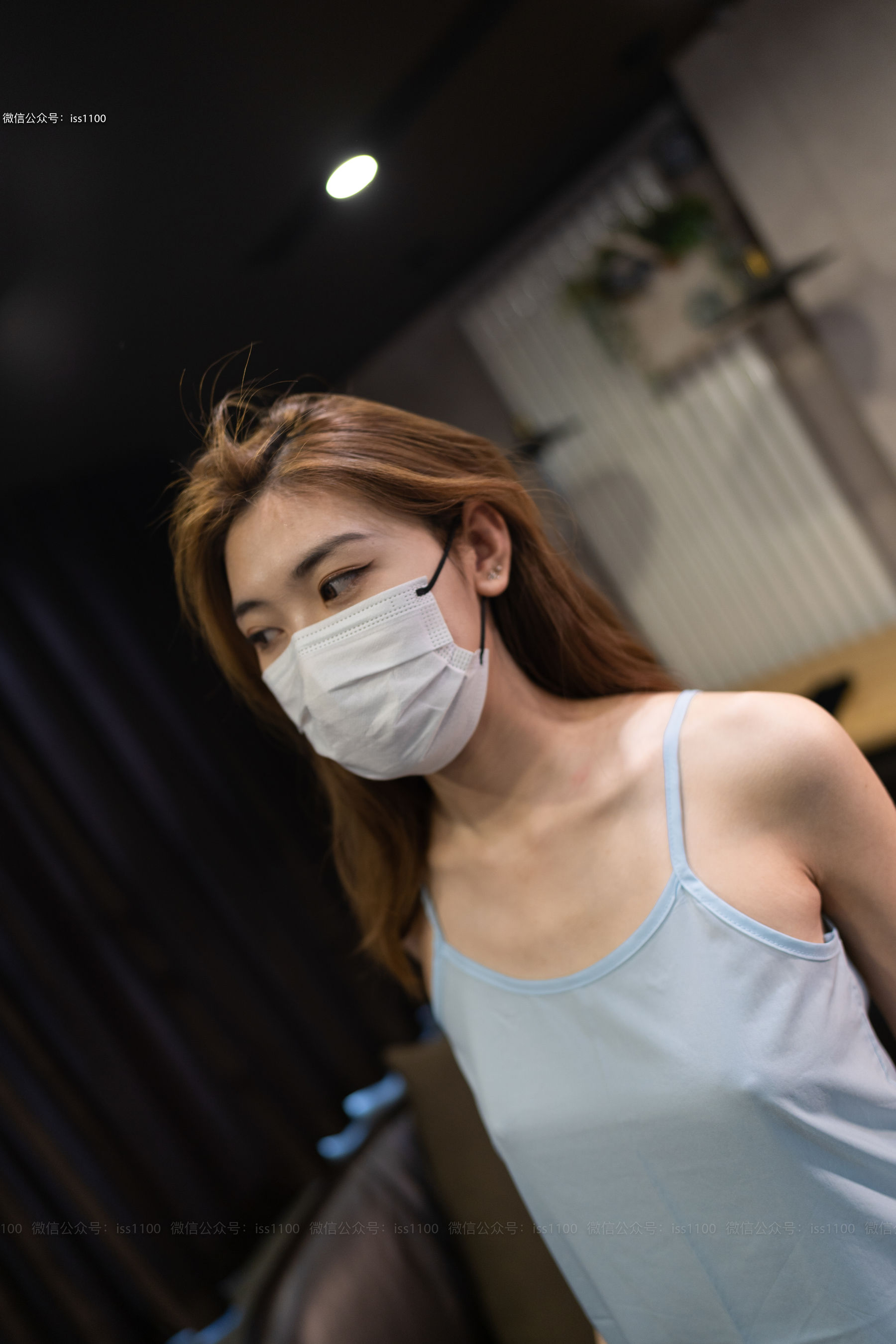 [ISS系列]  诗薇 蓝色吊带