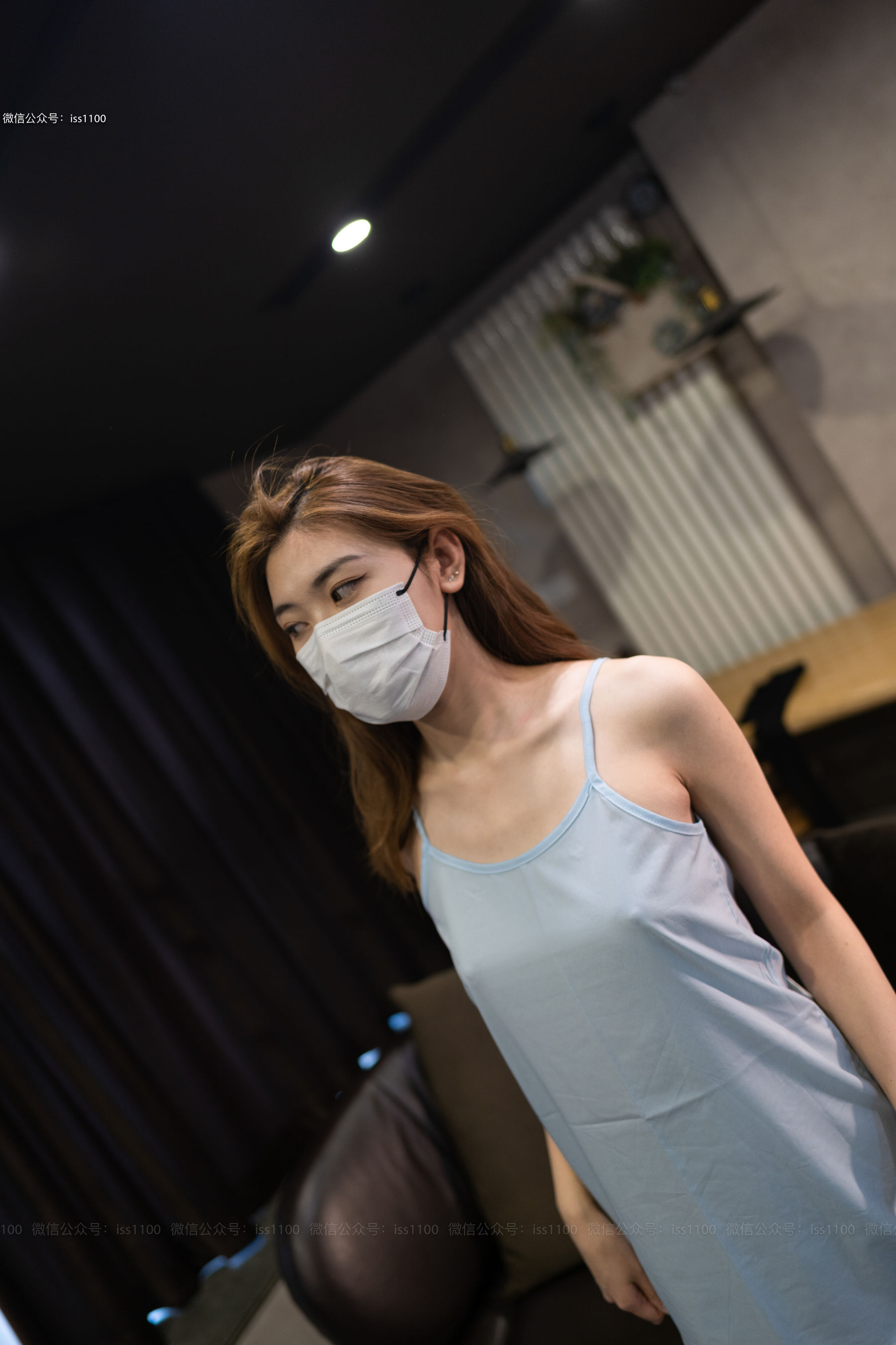 [ISS系列]  诗薇 蓝色吊带