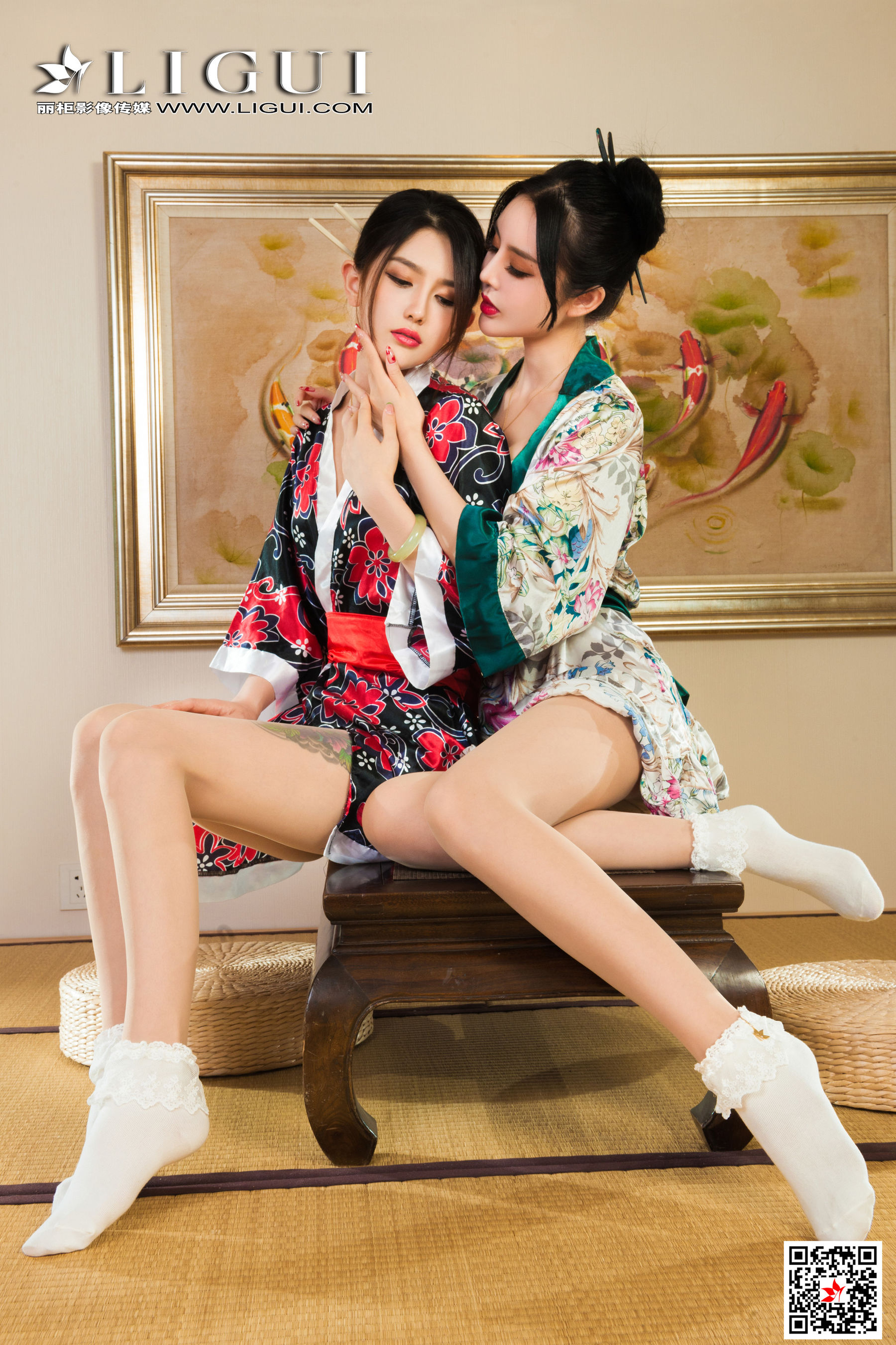 [丽柜Ligui] 网络丽人 Model 凉儿&甜甜
