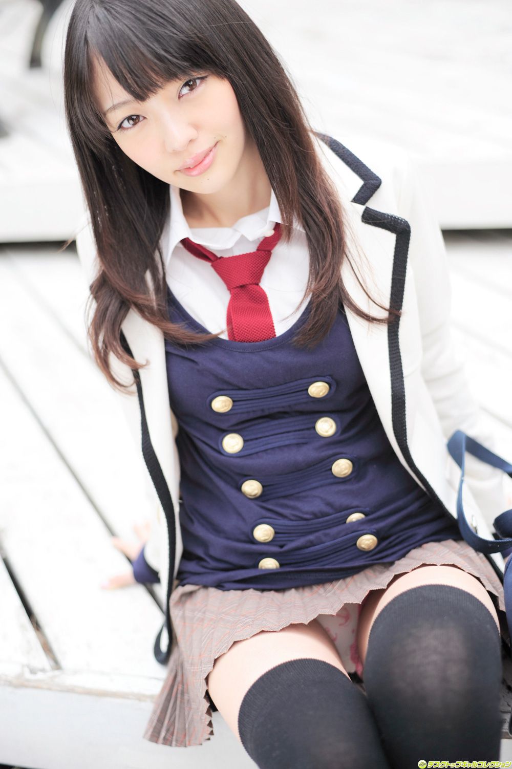 [DGC] NO.939 Haraka Andou 安藤遥 制服美少女天國