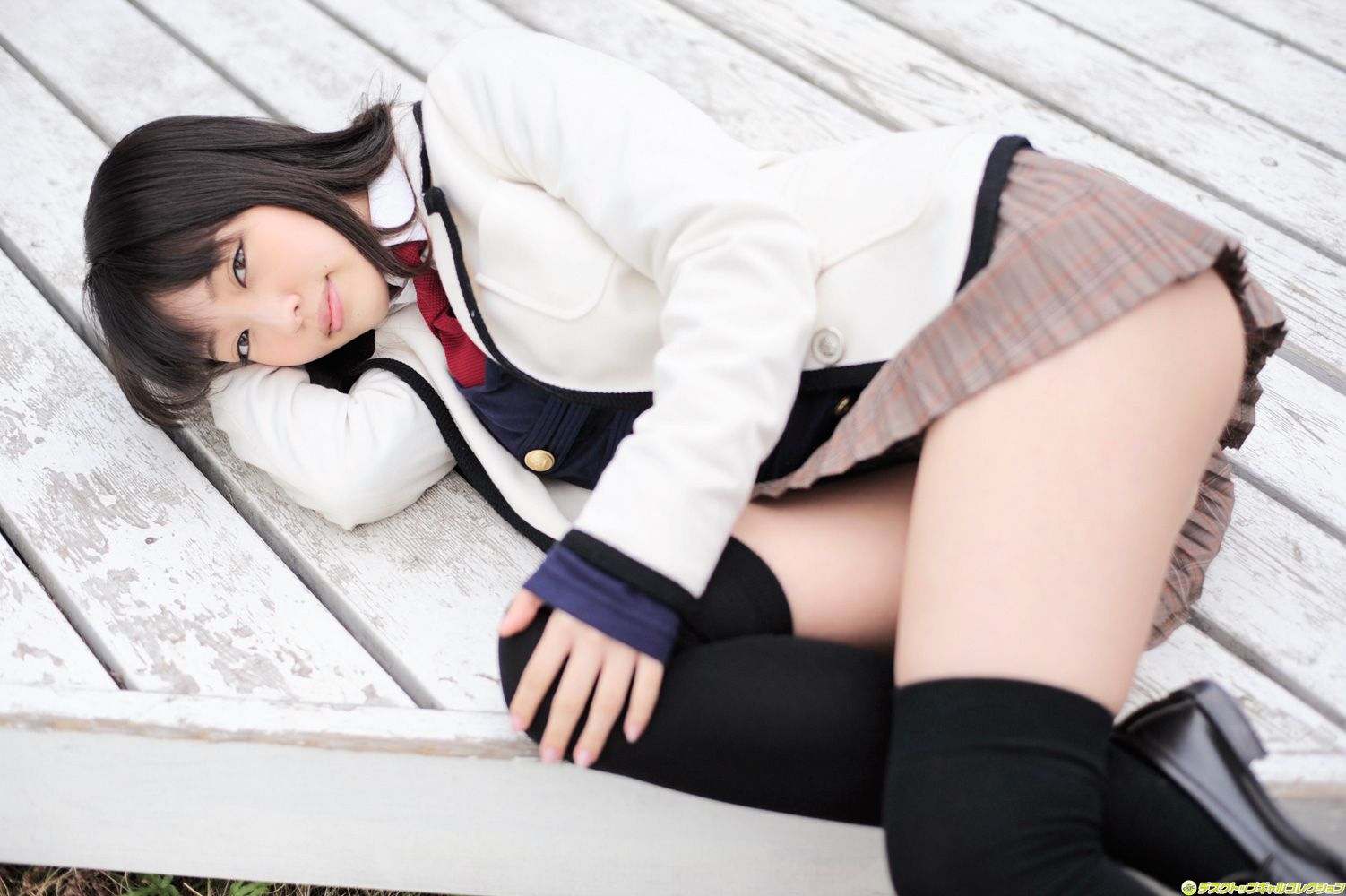 [DGC] NO.939 Haraka Andou 安藤遥 制服美少女天國