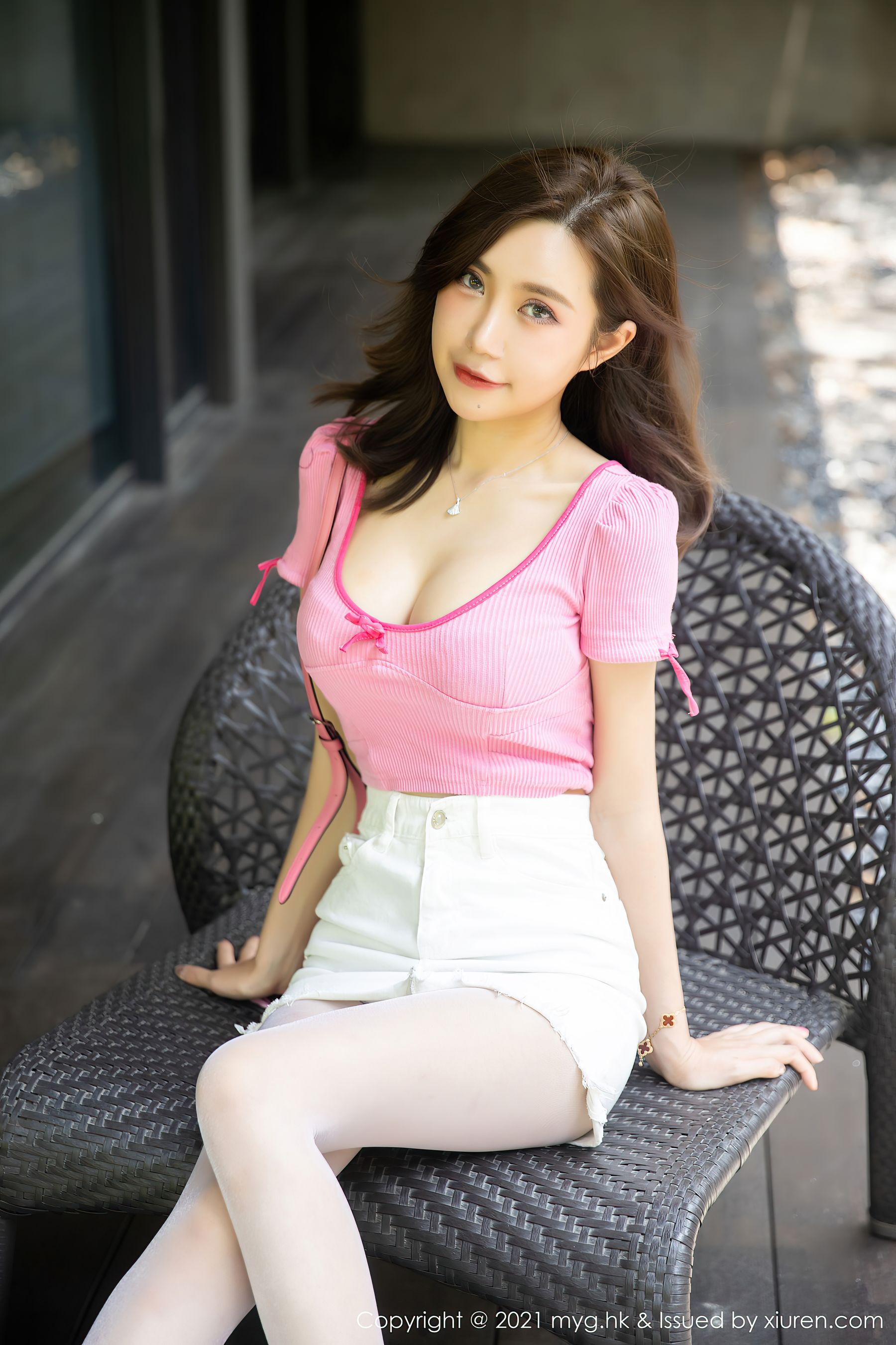 [美媛馆MyGirl] Vol.563 绮里嘉Carina