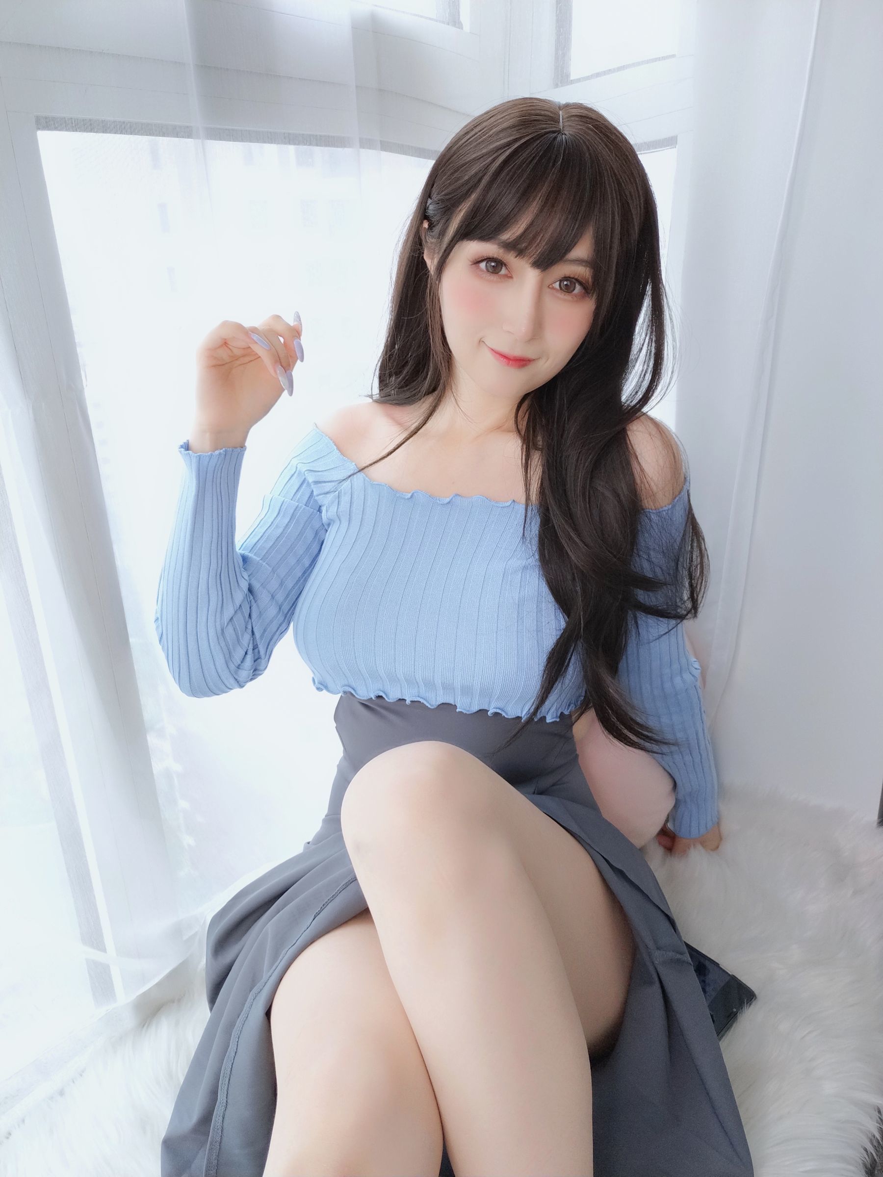 [网红COSER写真] Coser小姐姐白银 - 吉他妹妹