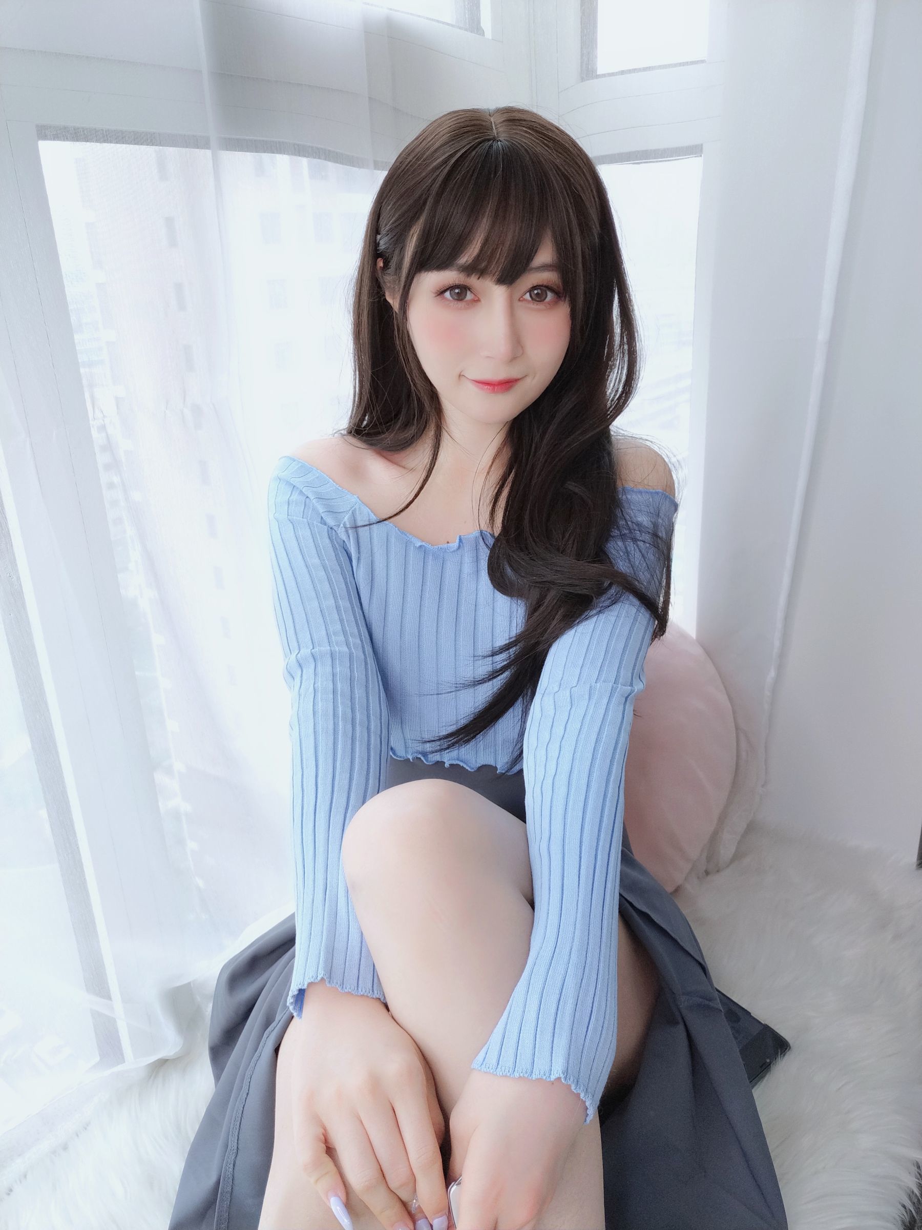 [网红COSER写真] Coser小姐姐白银 - 吉他妹妹