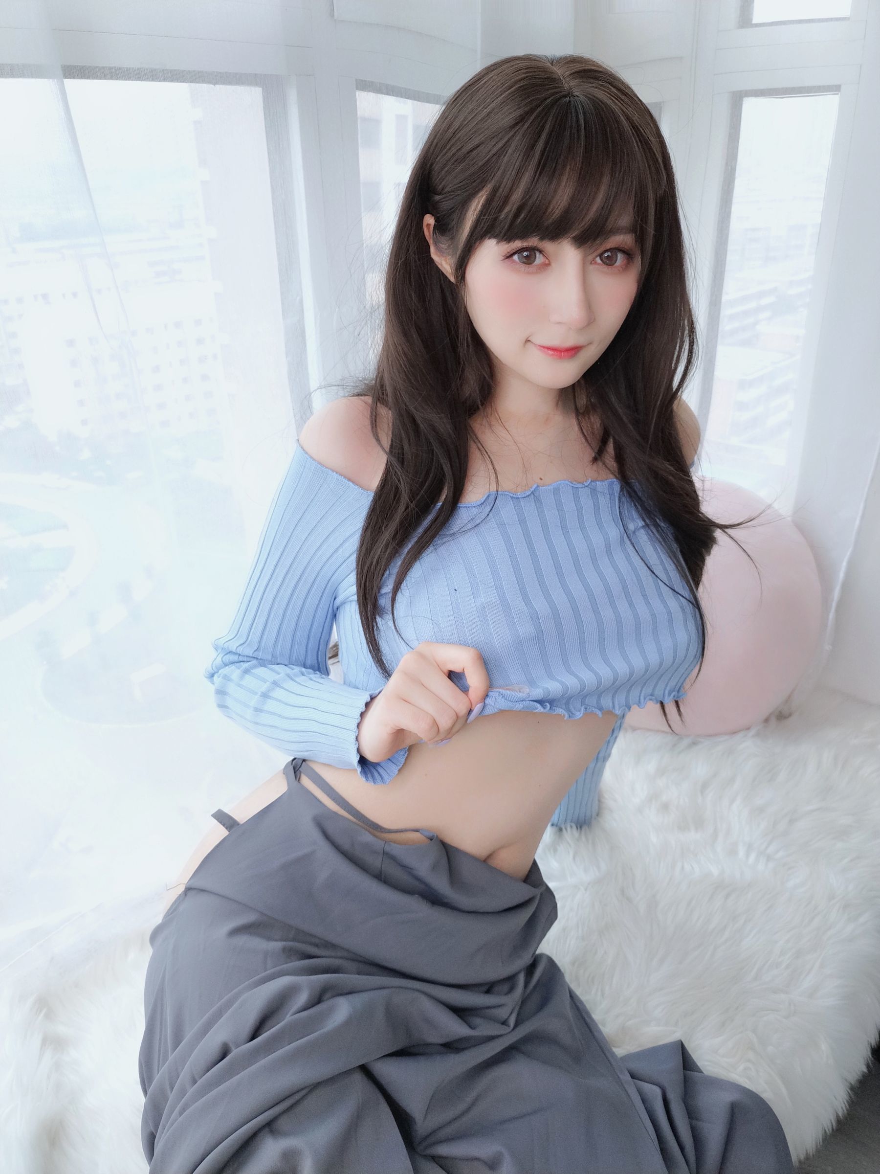 [网红COSER写真] Coser小姐姐白银 - 吉他妹妹