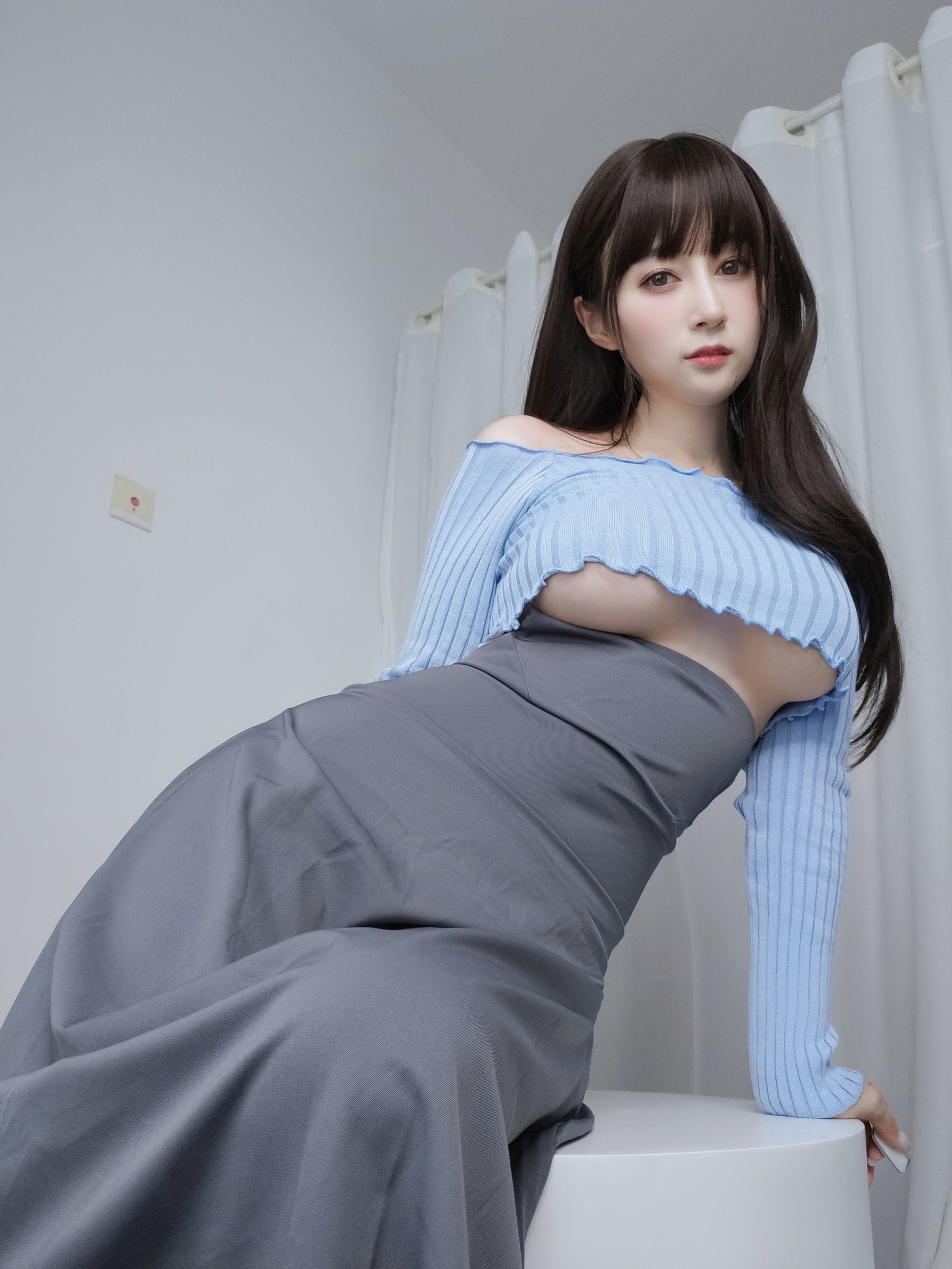 [网红COSER写真] Coser小姐姐白银 - 吉他妹妹