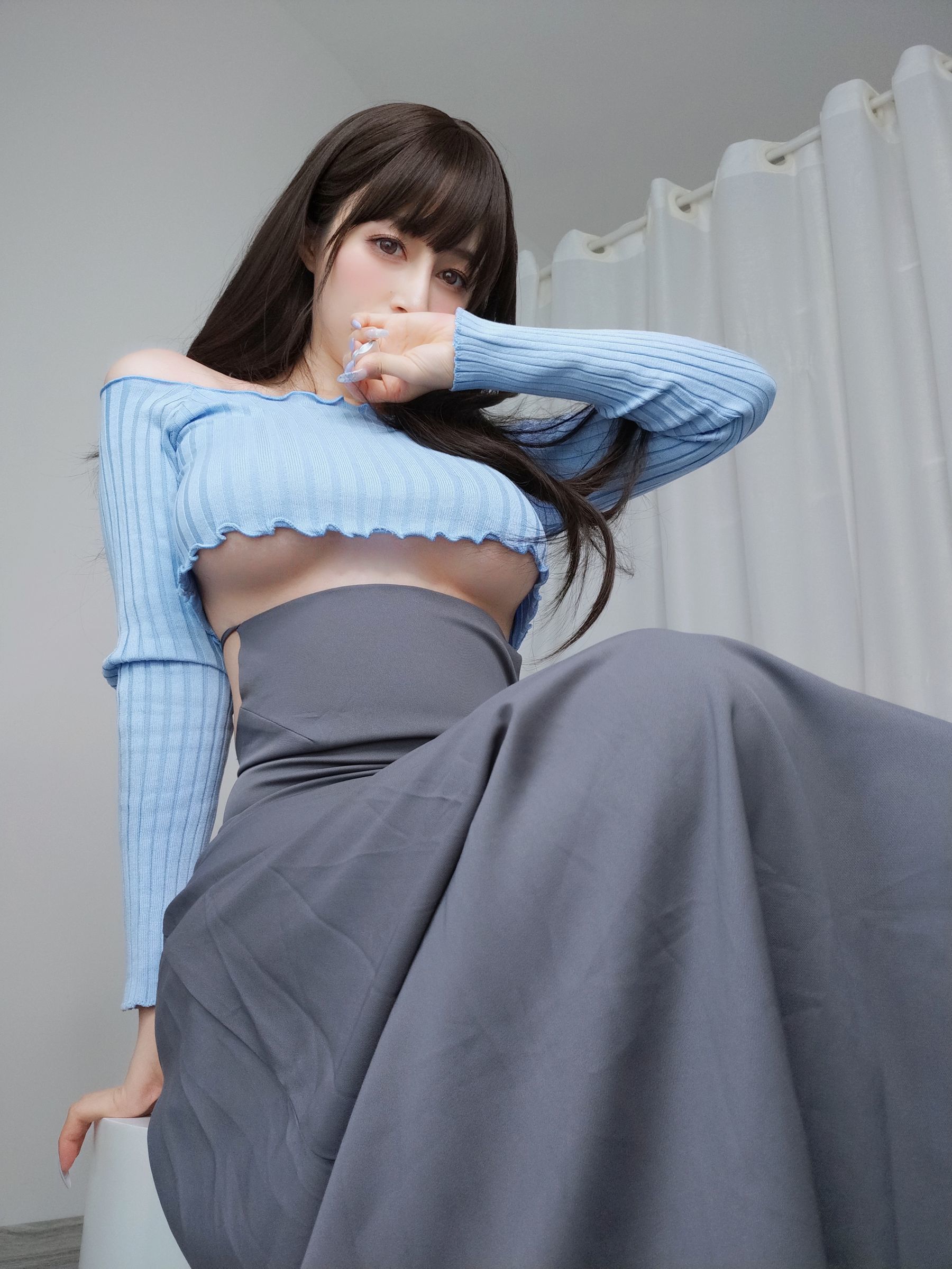 [网红COSER写真] Coser小姐姐白银 - 吉他妹妹