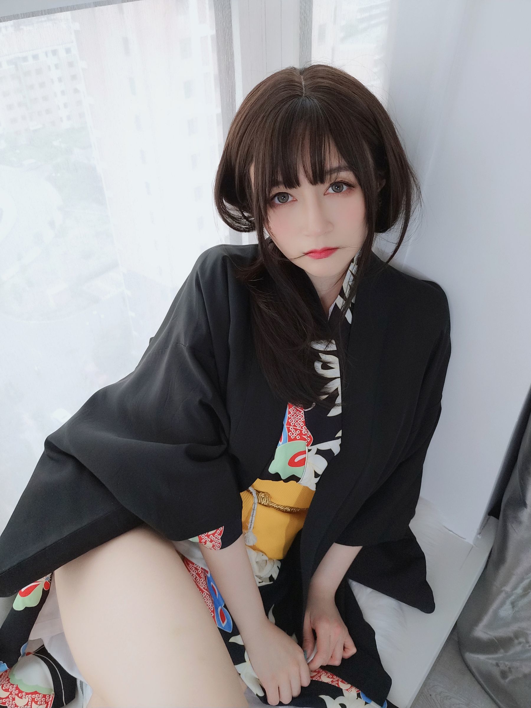 [网红COSER写真] Coser小姐姐白银 - 和服下的秘密