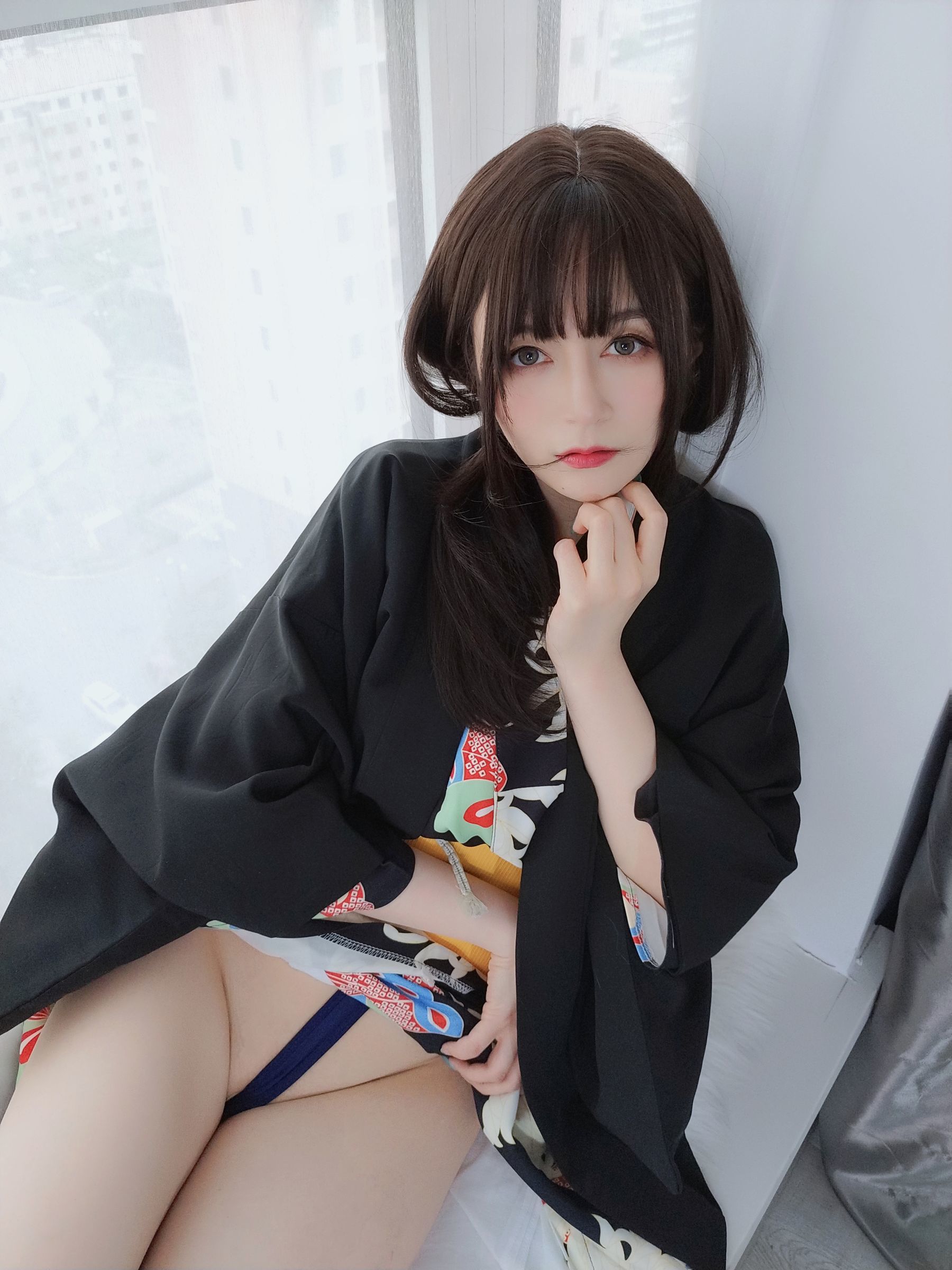[网红COSER写真] Coser小姐姐白银 - 和服下的秘密