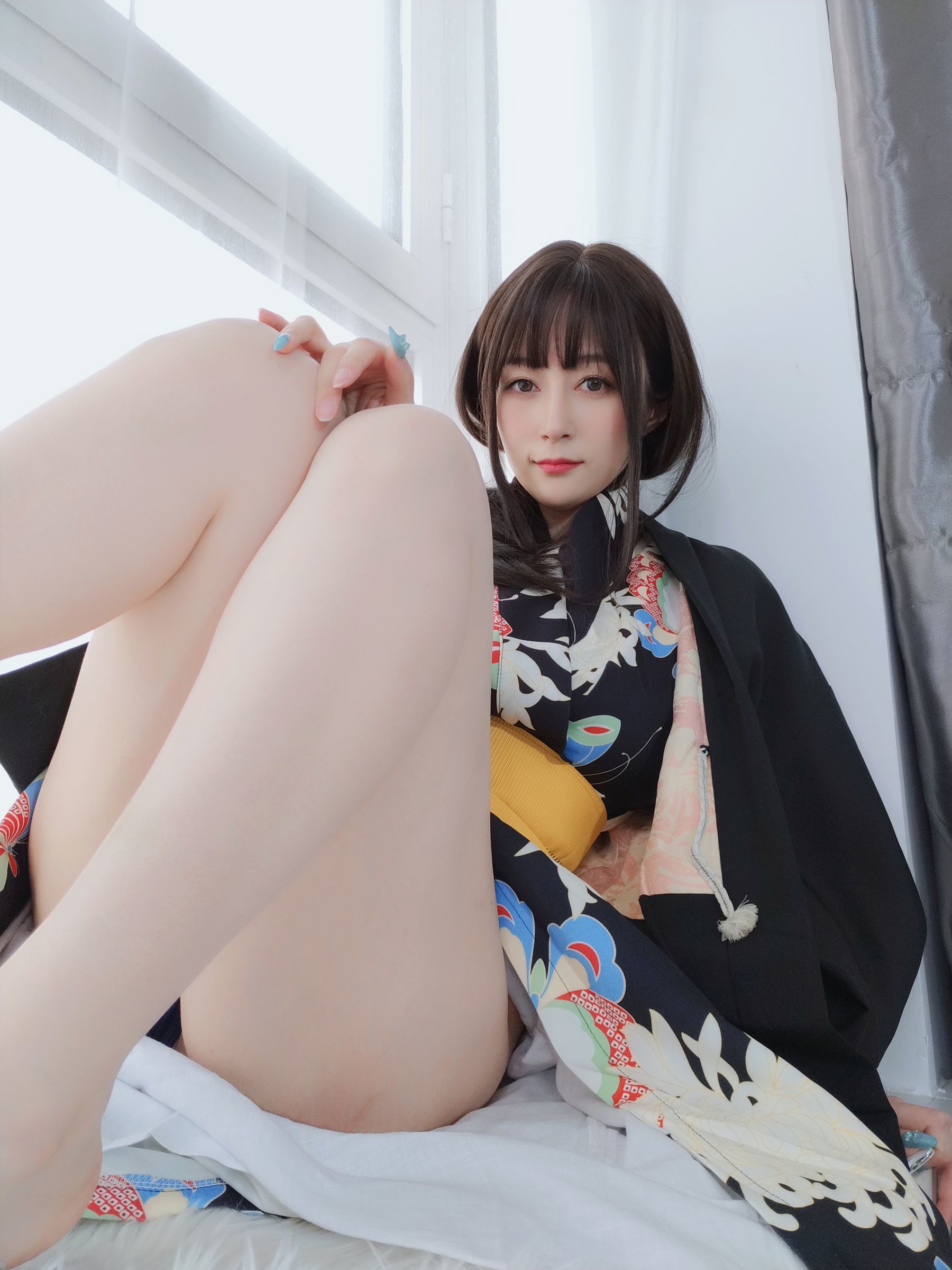 [网红COSER写真] Coser小姐姐白银 - 和服下的秘密