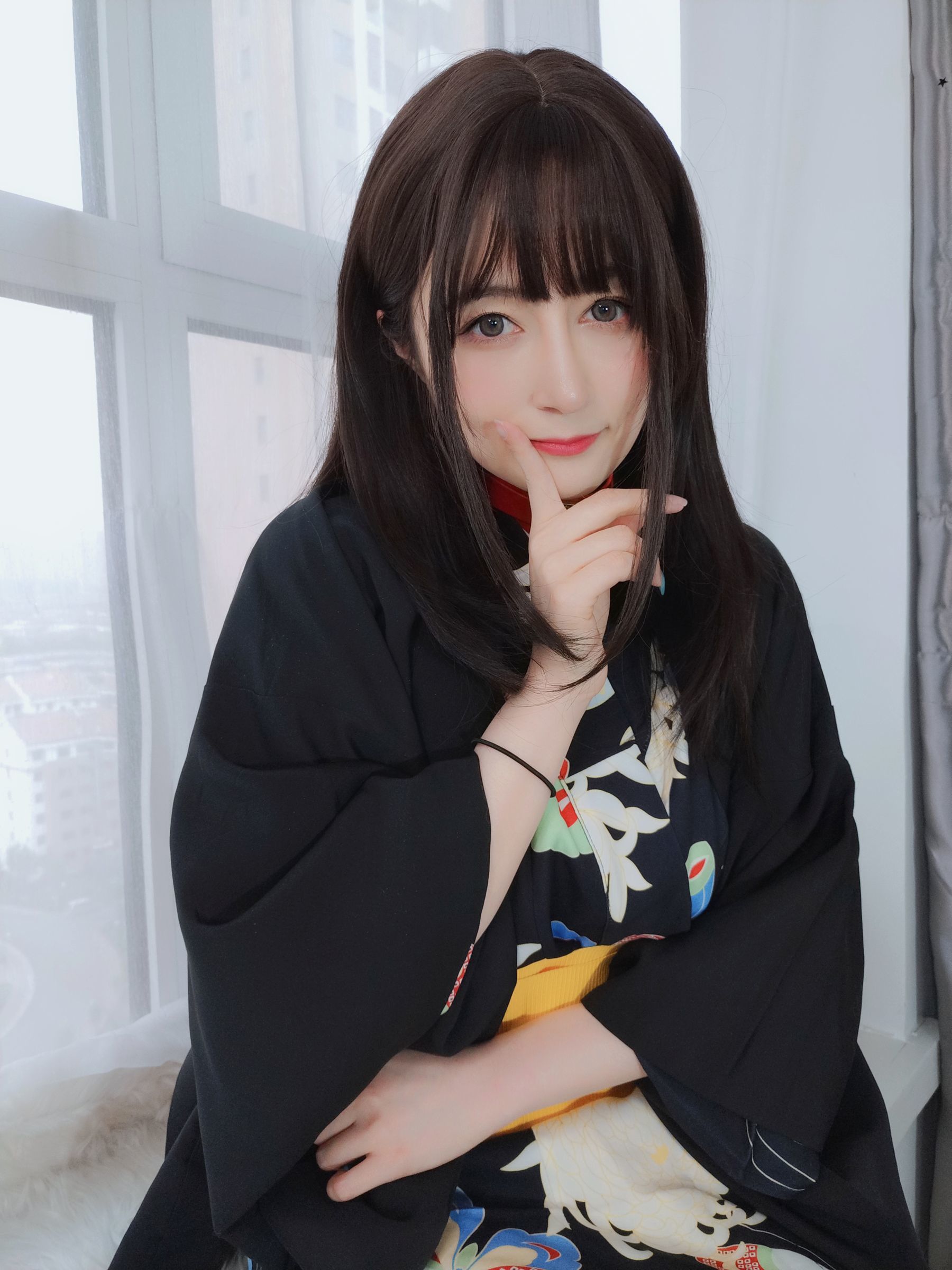 [网红COSER写真] Coser小姐姐白银 - 和服下的秘密