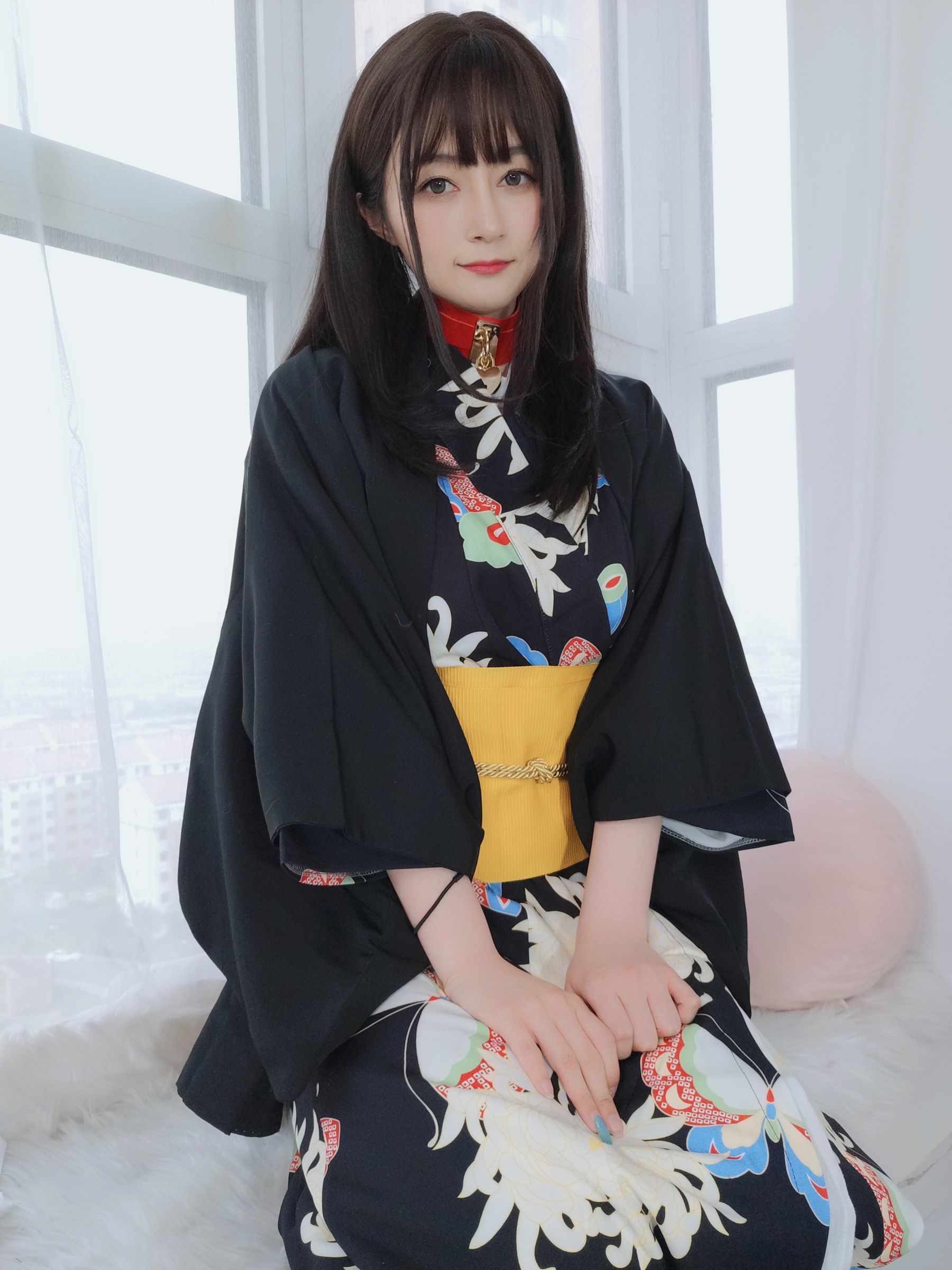 [网红COSER写真] Coser小姐姐白银 - 和服下的秘密