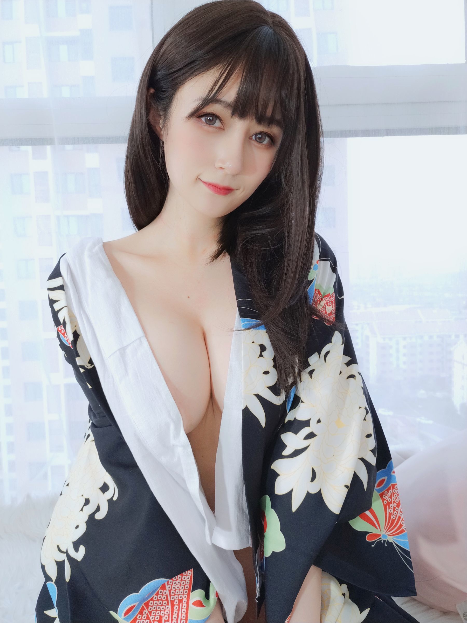 [网红COSER写真] Coser小姐姐白银 - 和服下的秘密