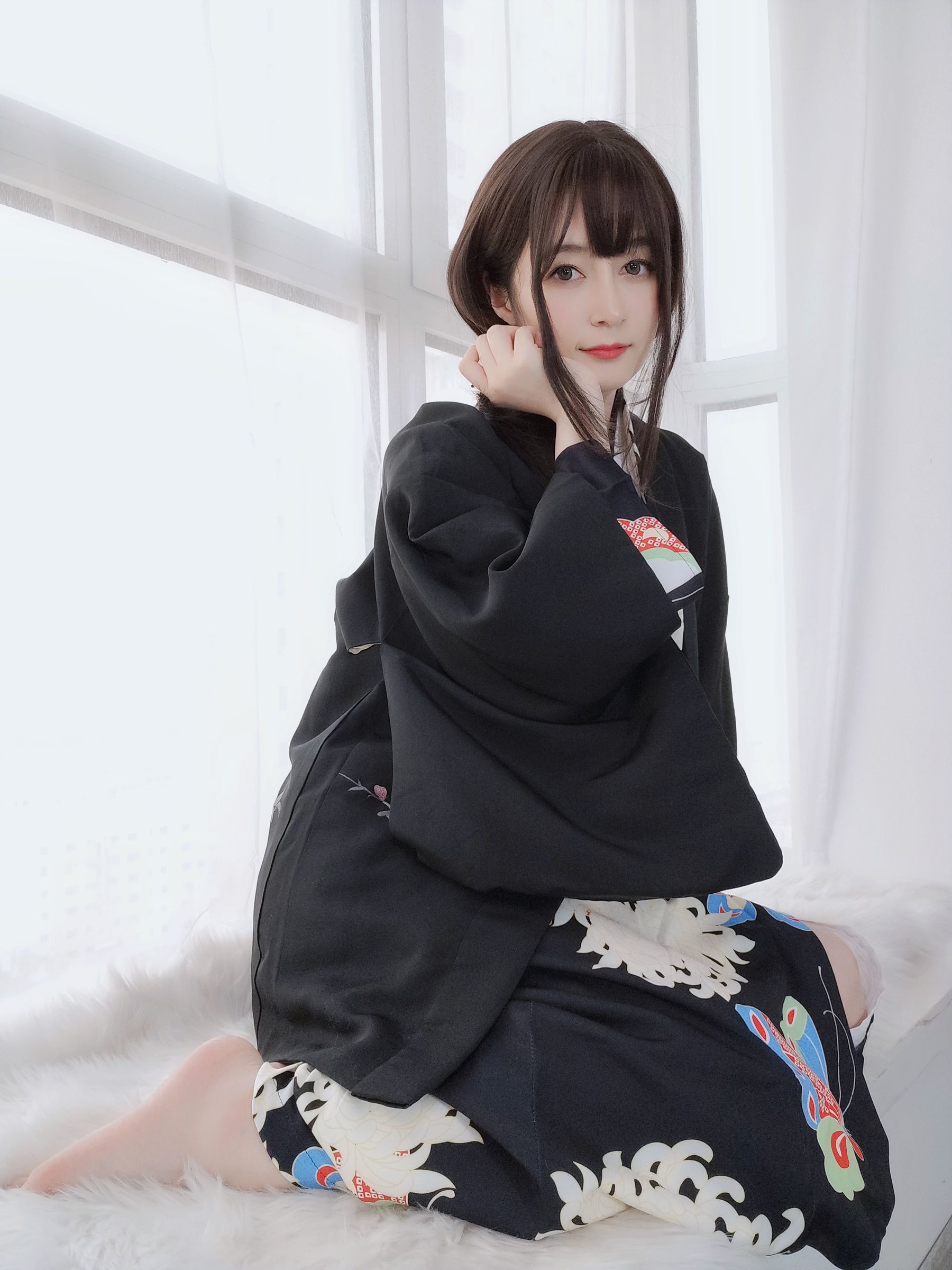 [网红COSER写真] Coser小姐姐白银 - 和服下的秘密