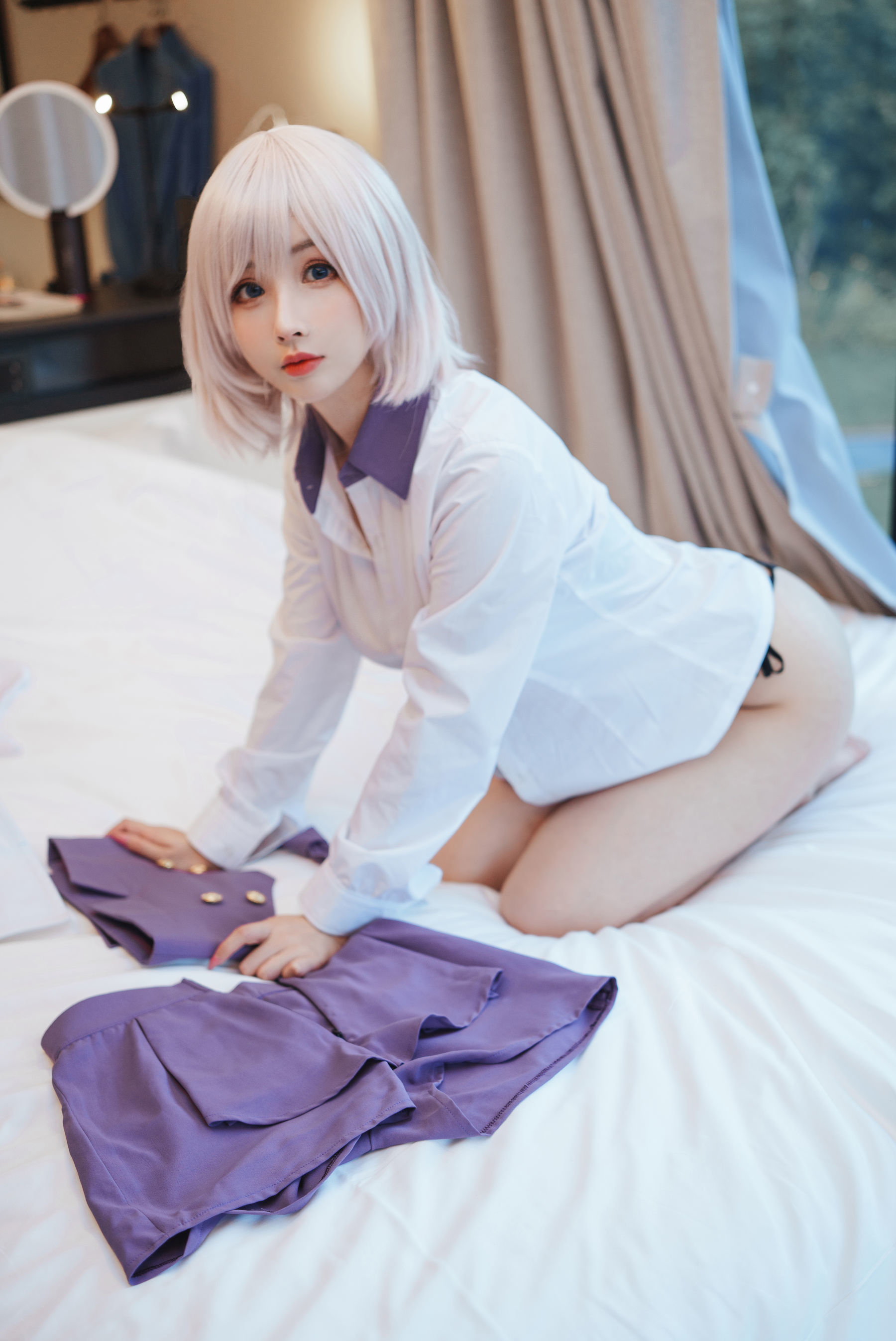 [网红COSER写真] COS福利rioko凉凉子 - 电光机王 貉