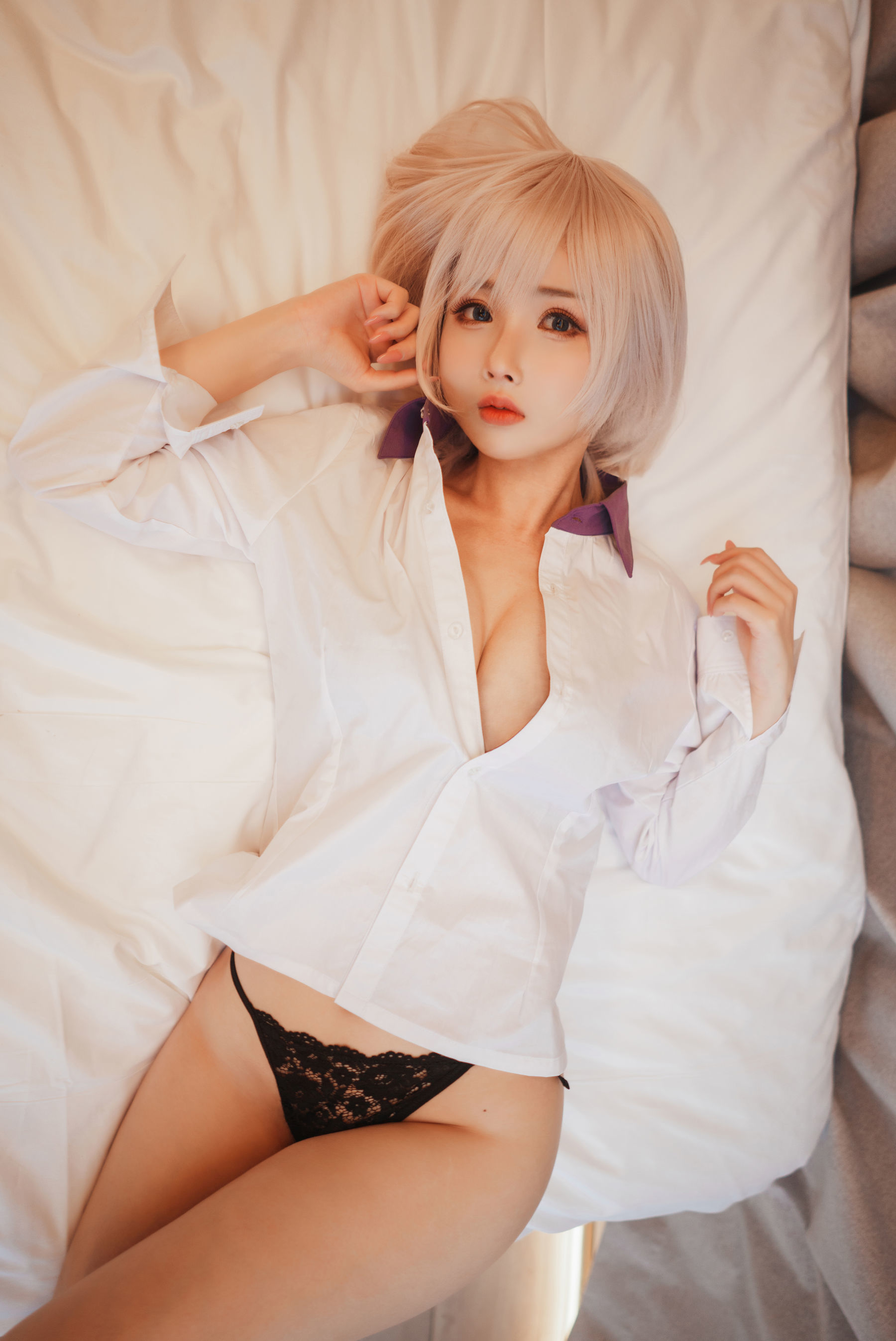 [网红COSER写真] COS福利rioko凉凉子 - 电光机王 貉